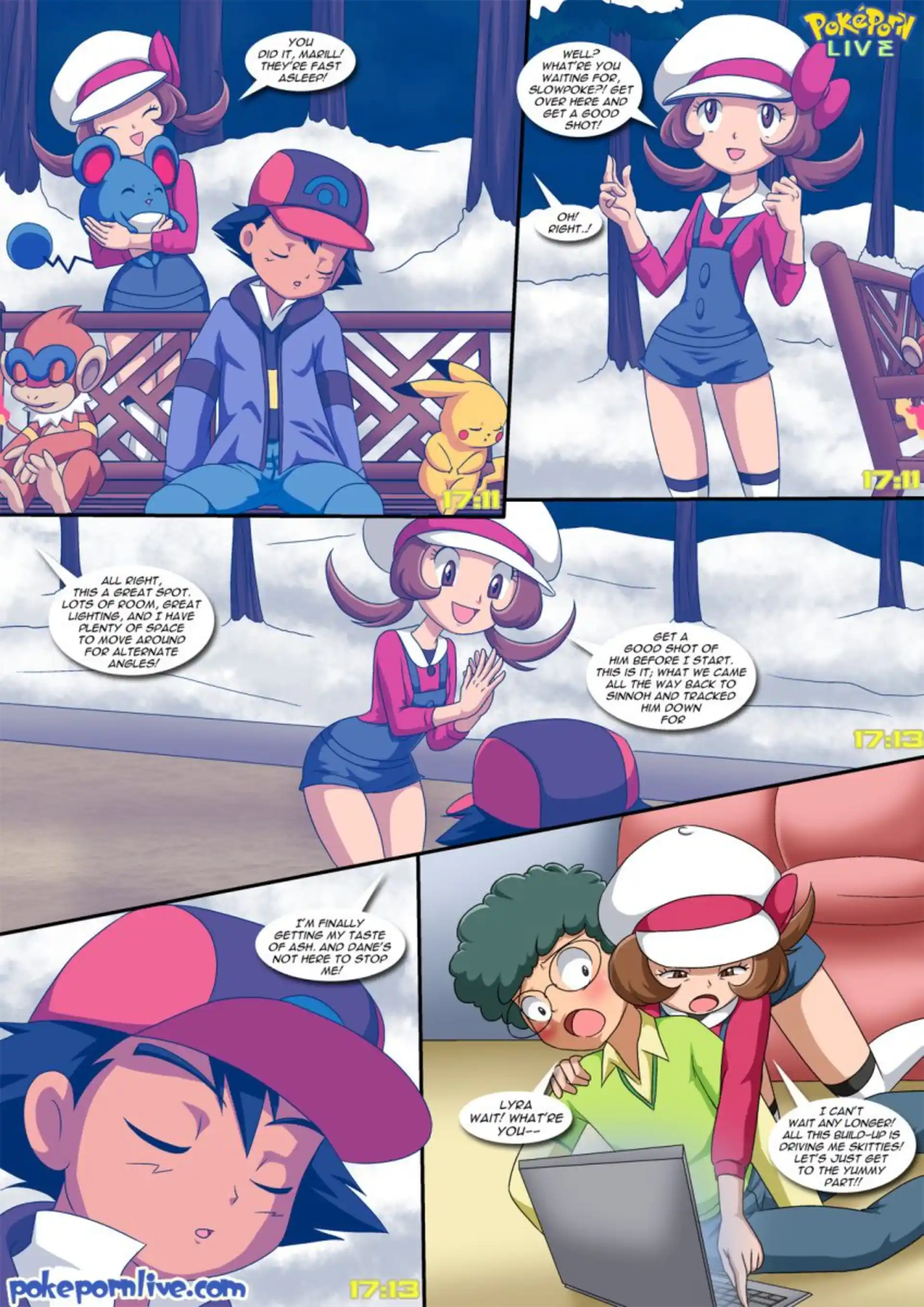 Wet Dreams 5 . Wet Dreams - Chapter 2.5 (Pokemon) page 7