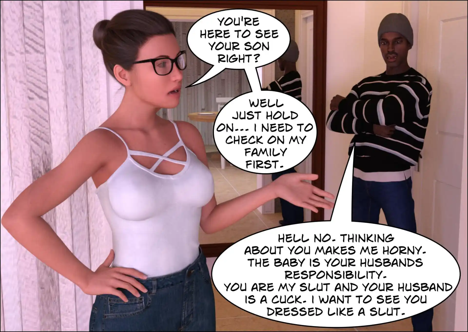 Slutwife Gangbang Slutwife Gangbang - Chapter 2 page 7