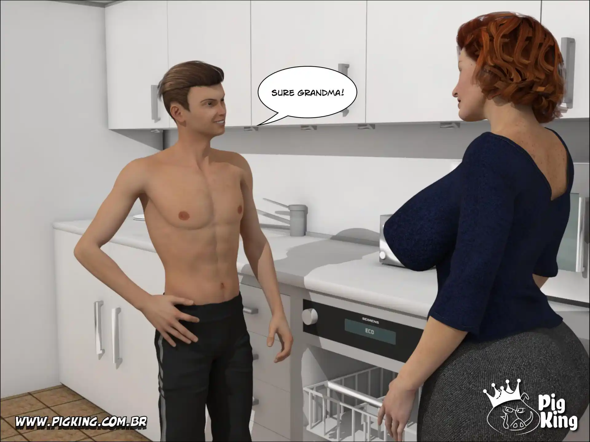 Cleaning – Katherine Cleaning - Katherine, Brendon - Chapter 1 page 7