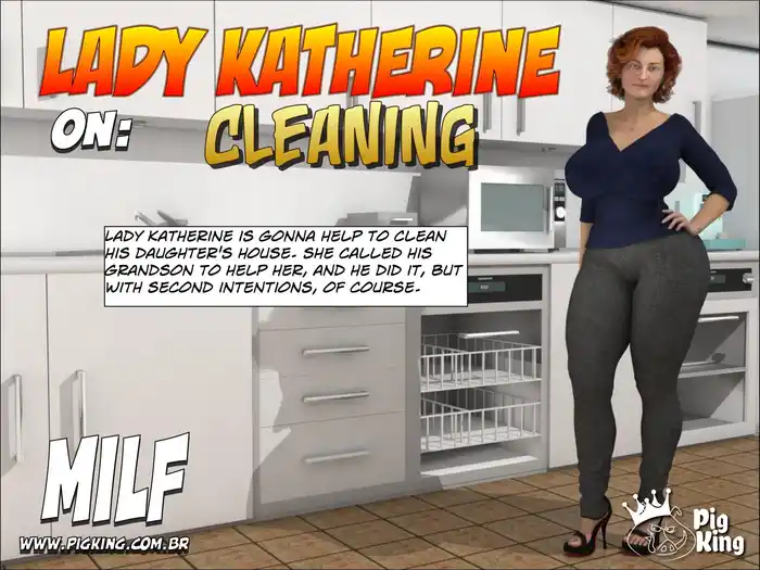 Cleaning – Katherine Porn Comics