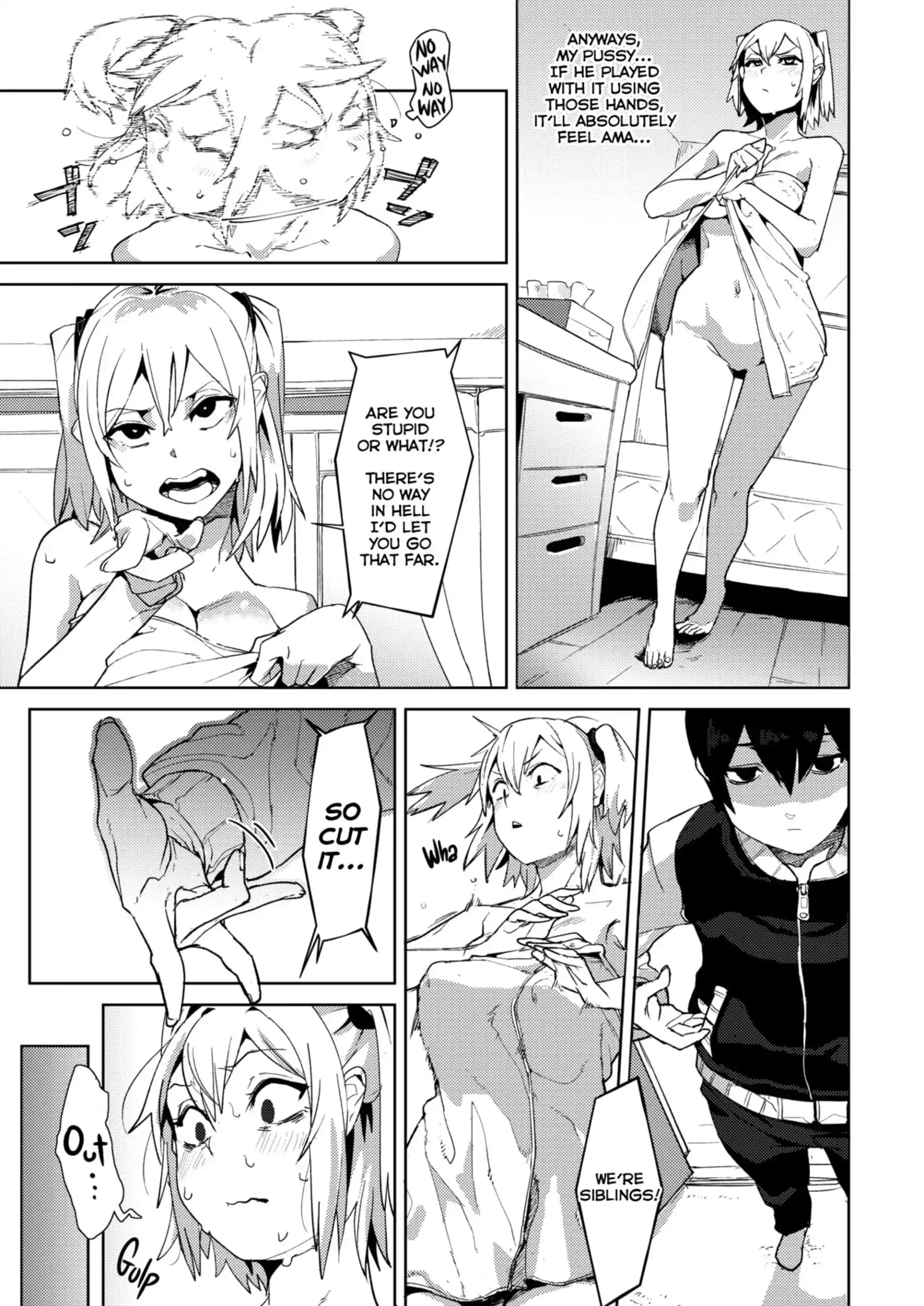 Big Sis Wants To Convince Her Lil’ Brother Big Sis Wants To Convince Her Lil' Brother - Chapter 1 page 7