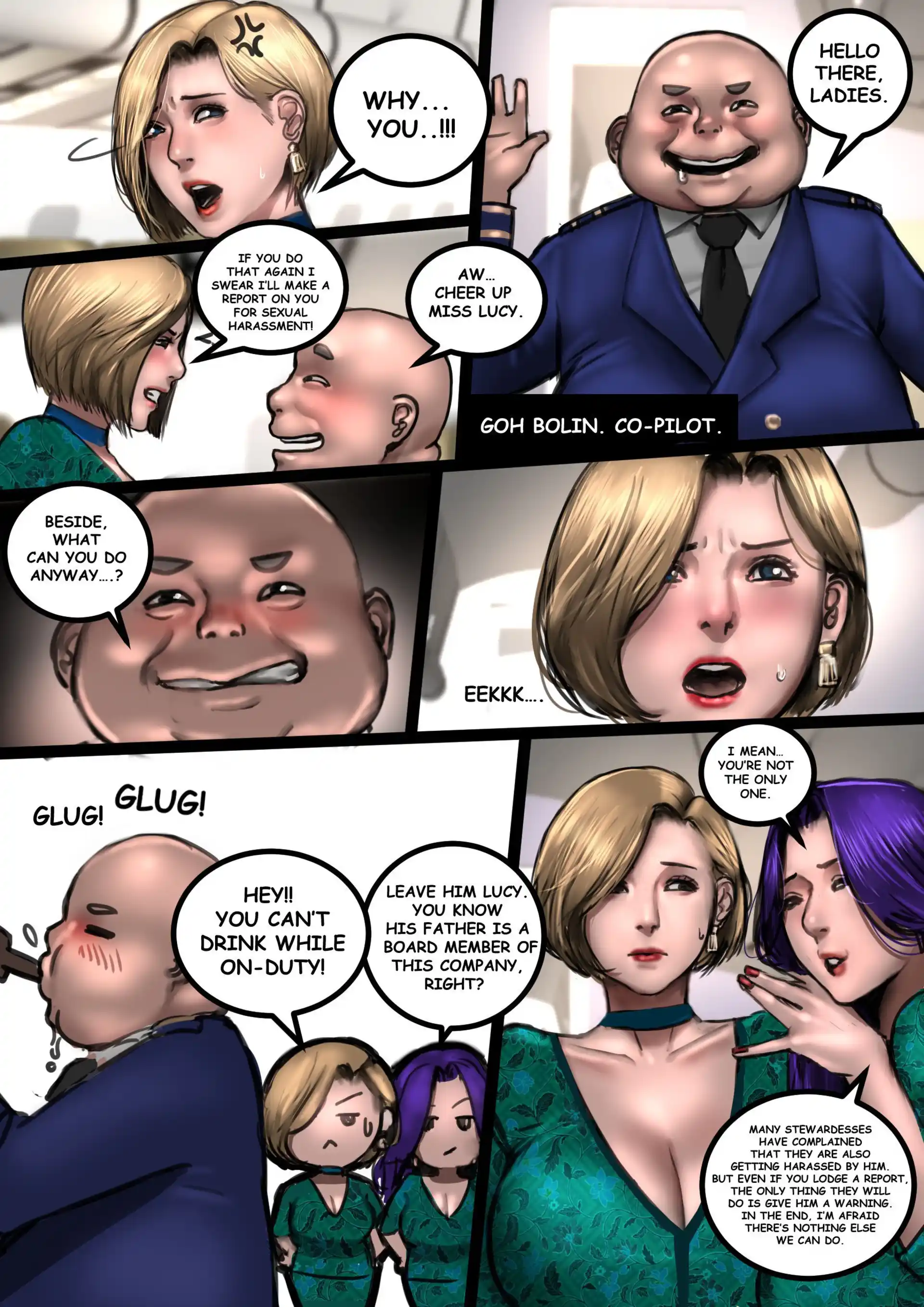 MILF Airline 1.2 . MILF Airline - Side Story - Part 2 page 7
