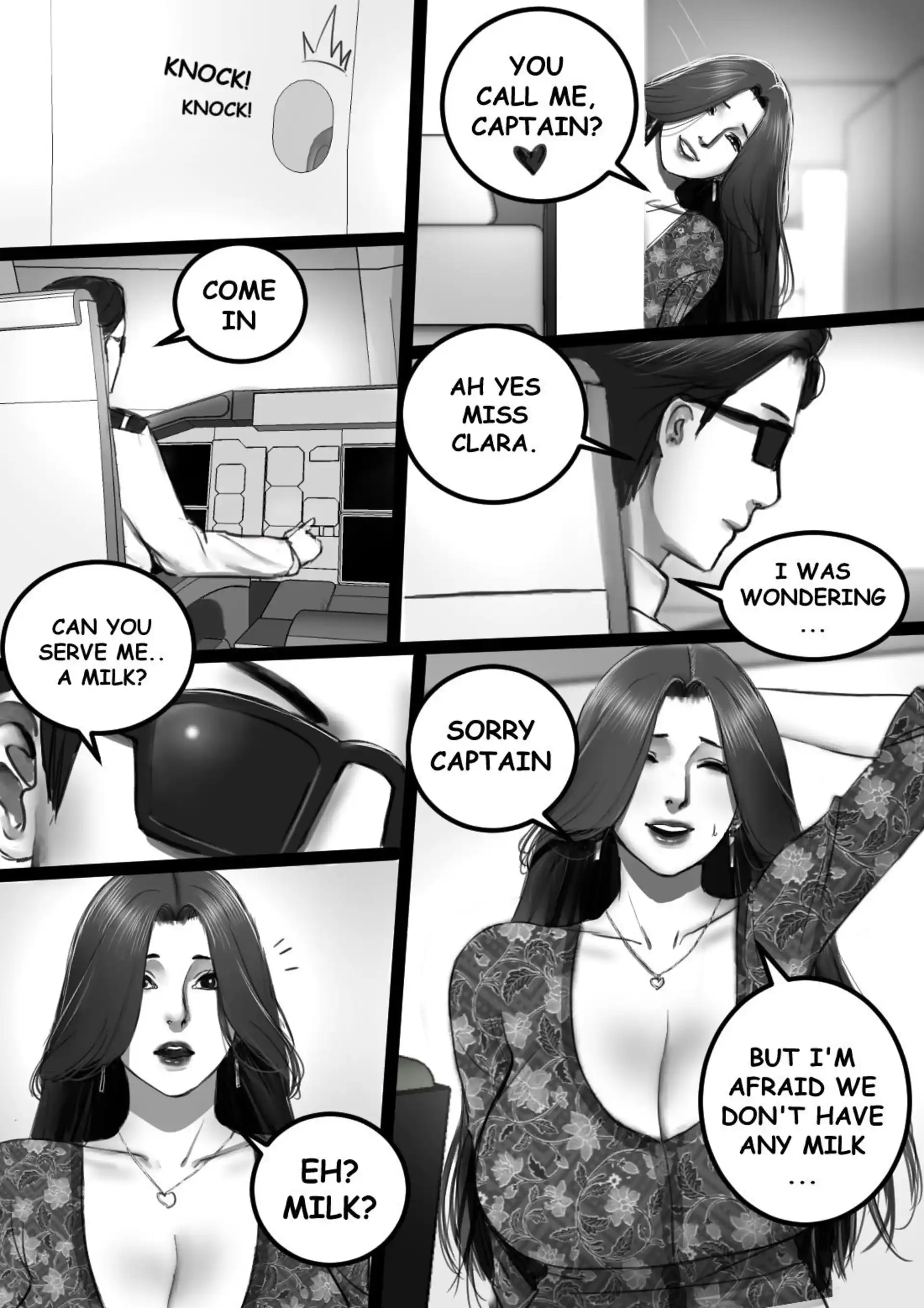 MILF Airline 1.2 . MILF Airline - Side Story - Part 2 page 9