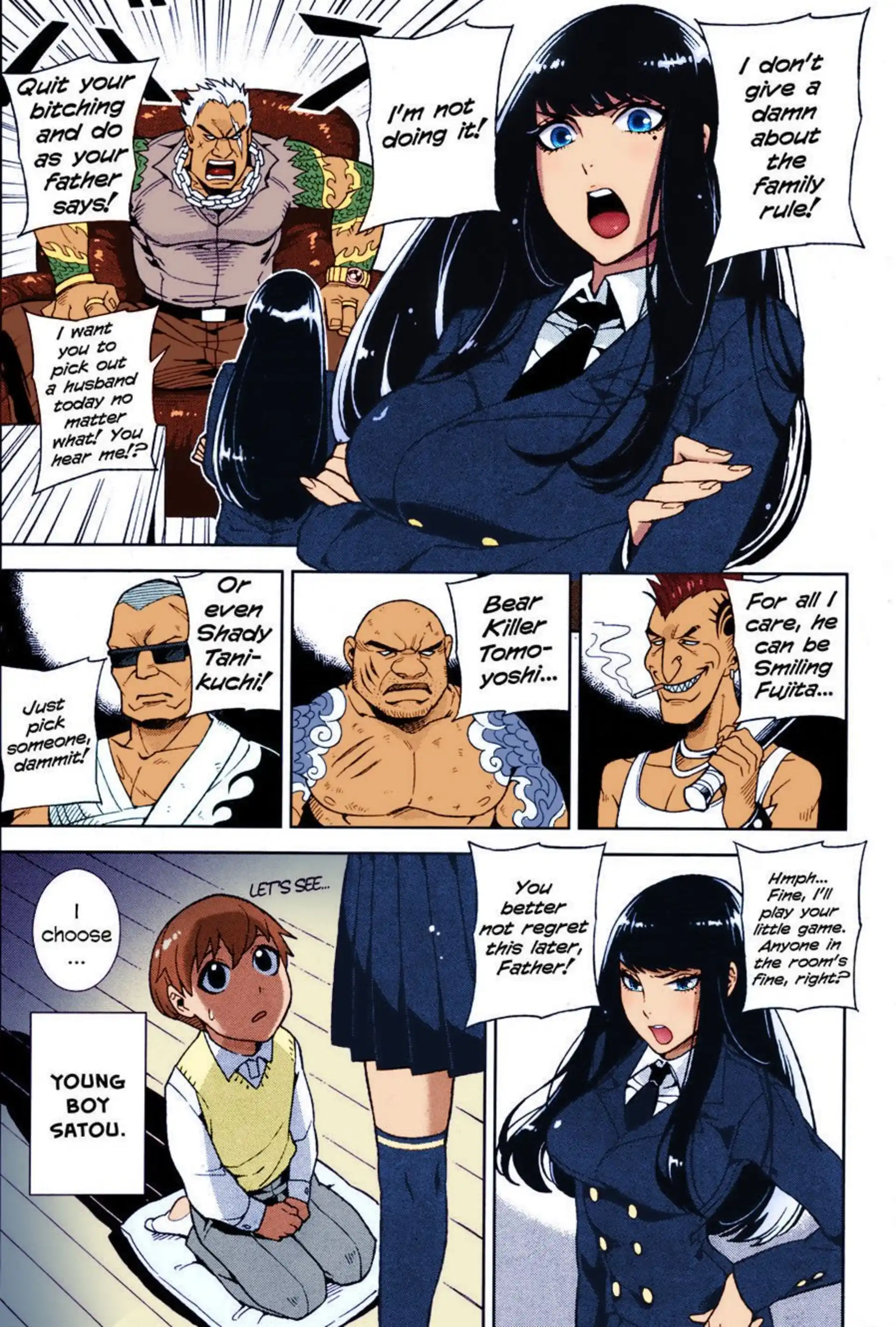 The Kawaguchi Household Family Rule The Kawaguchi Household Family Rule - Chapter 1 page 3