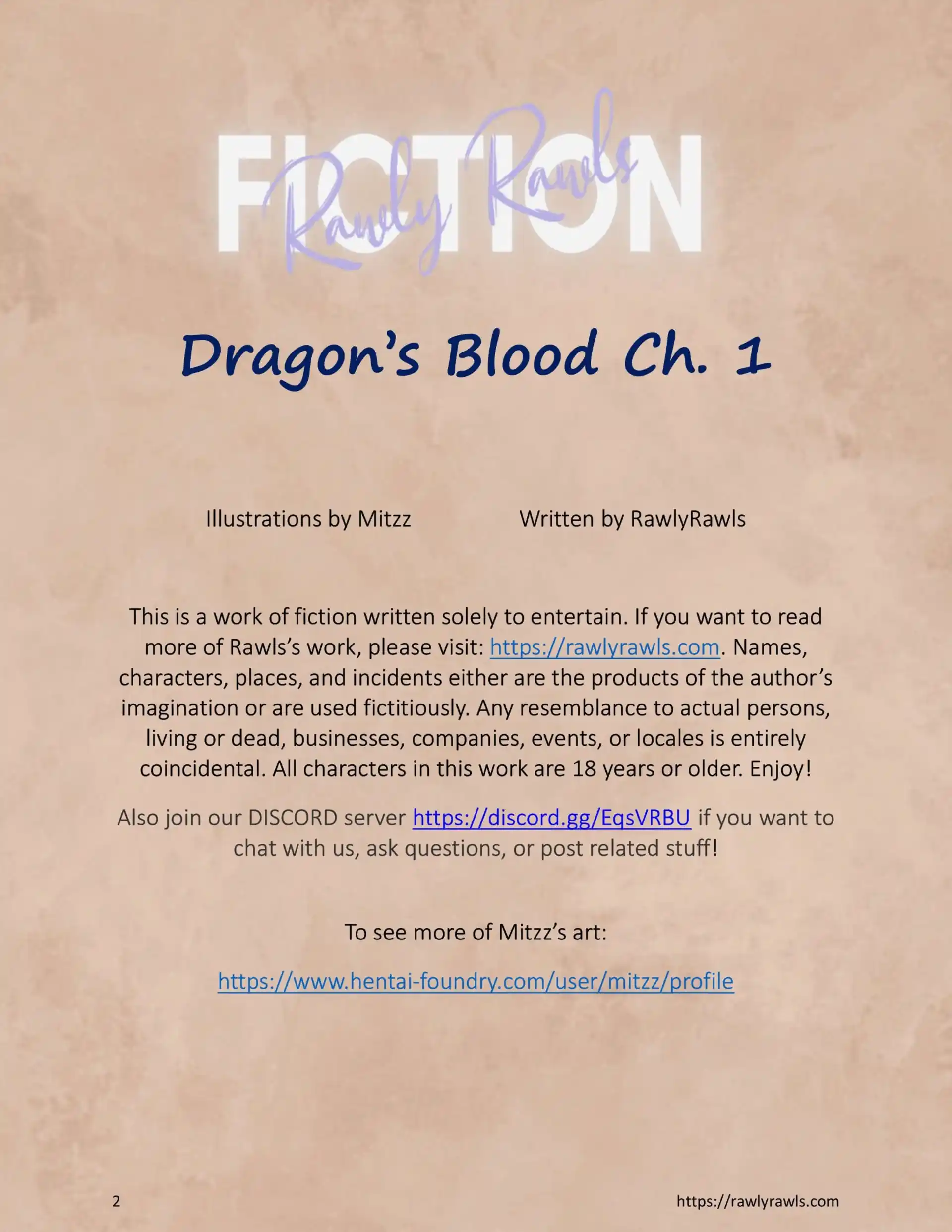 Dragon’s Blood Dragon's Blood - Chapter 1 page 2