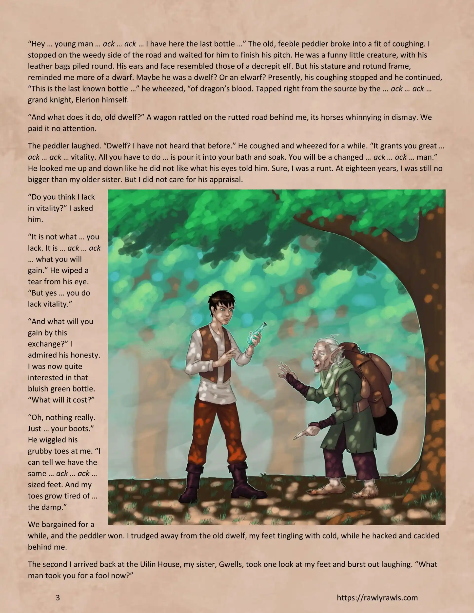 Dragon’s Blood Dragon's Blood - Chapter 1 page 3