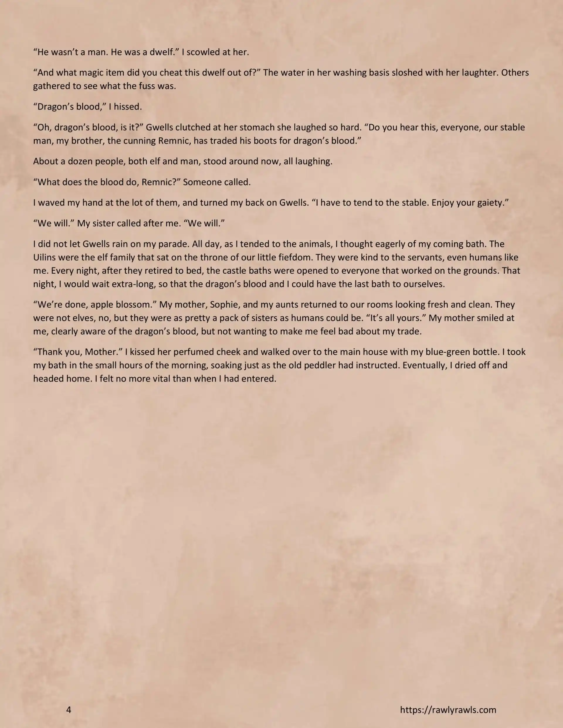 Dragon’s Blood Dragon's Blood - Chapter 1 page 4