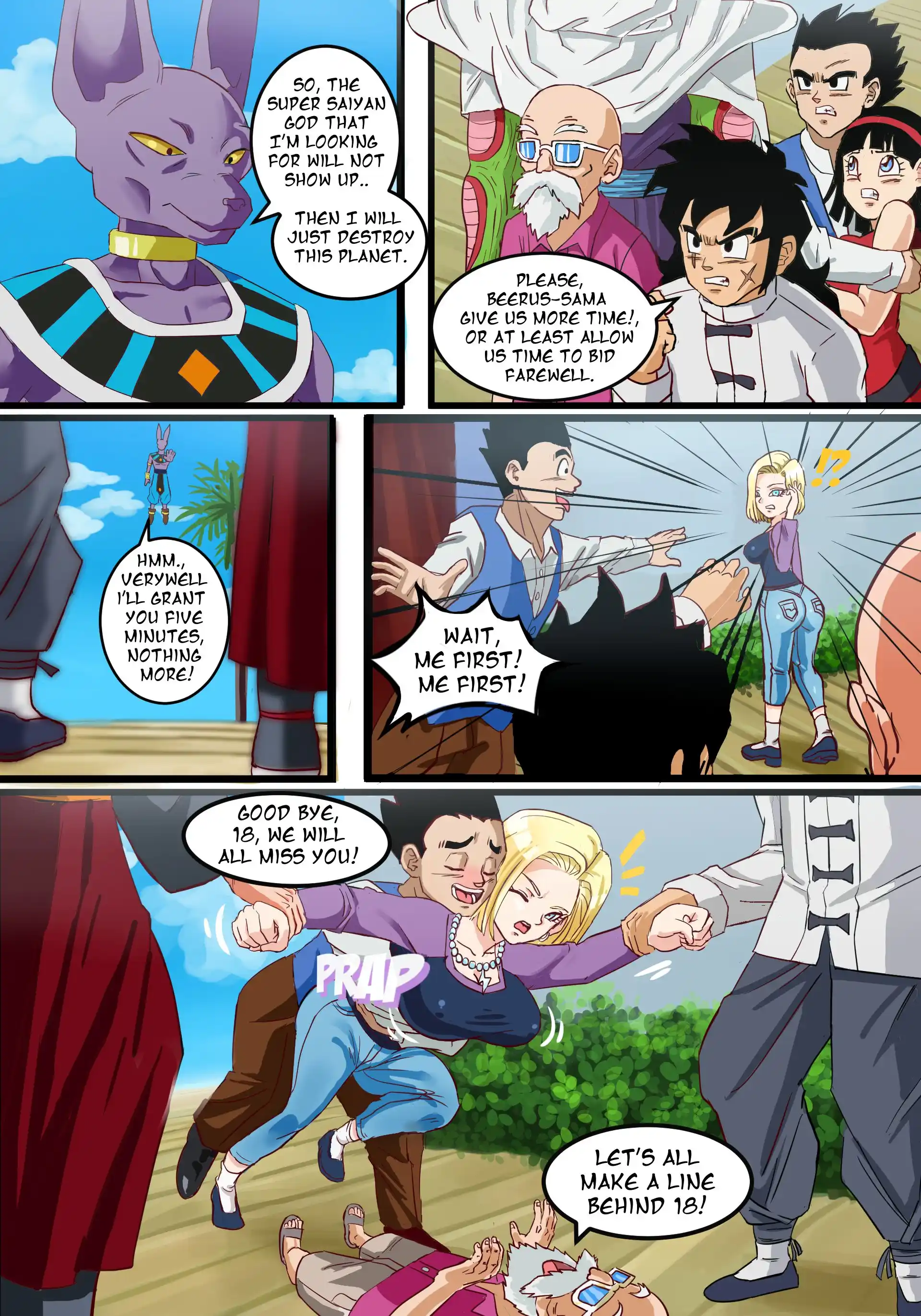 The Goddess Wife The Goddess Wife - Chapter 1 (Dragon Ball Super) page 2