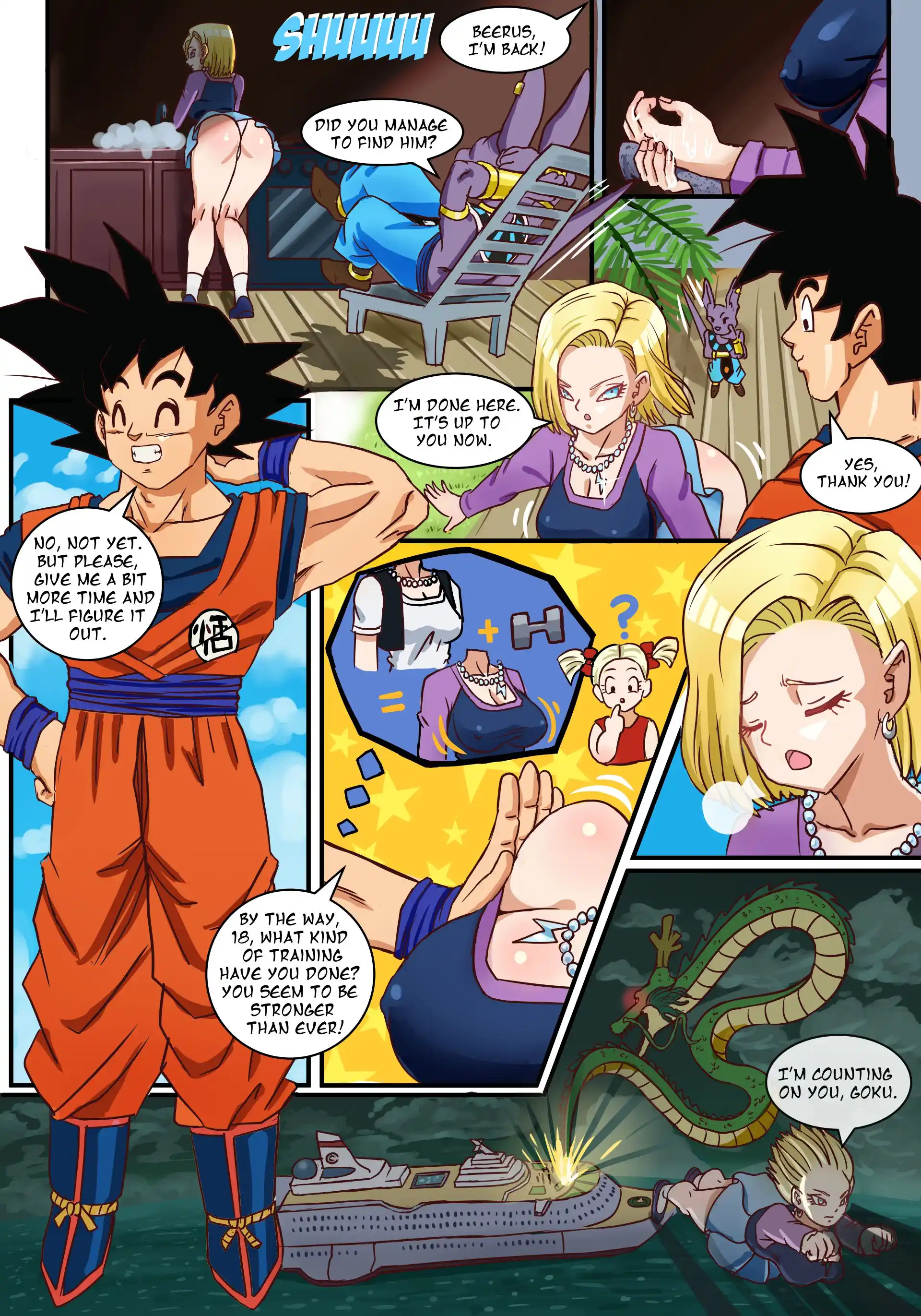 The Goddess Wife The Goddess Wife - Chapter 1 (Dragon Ball Super) page 7