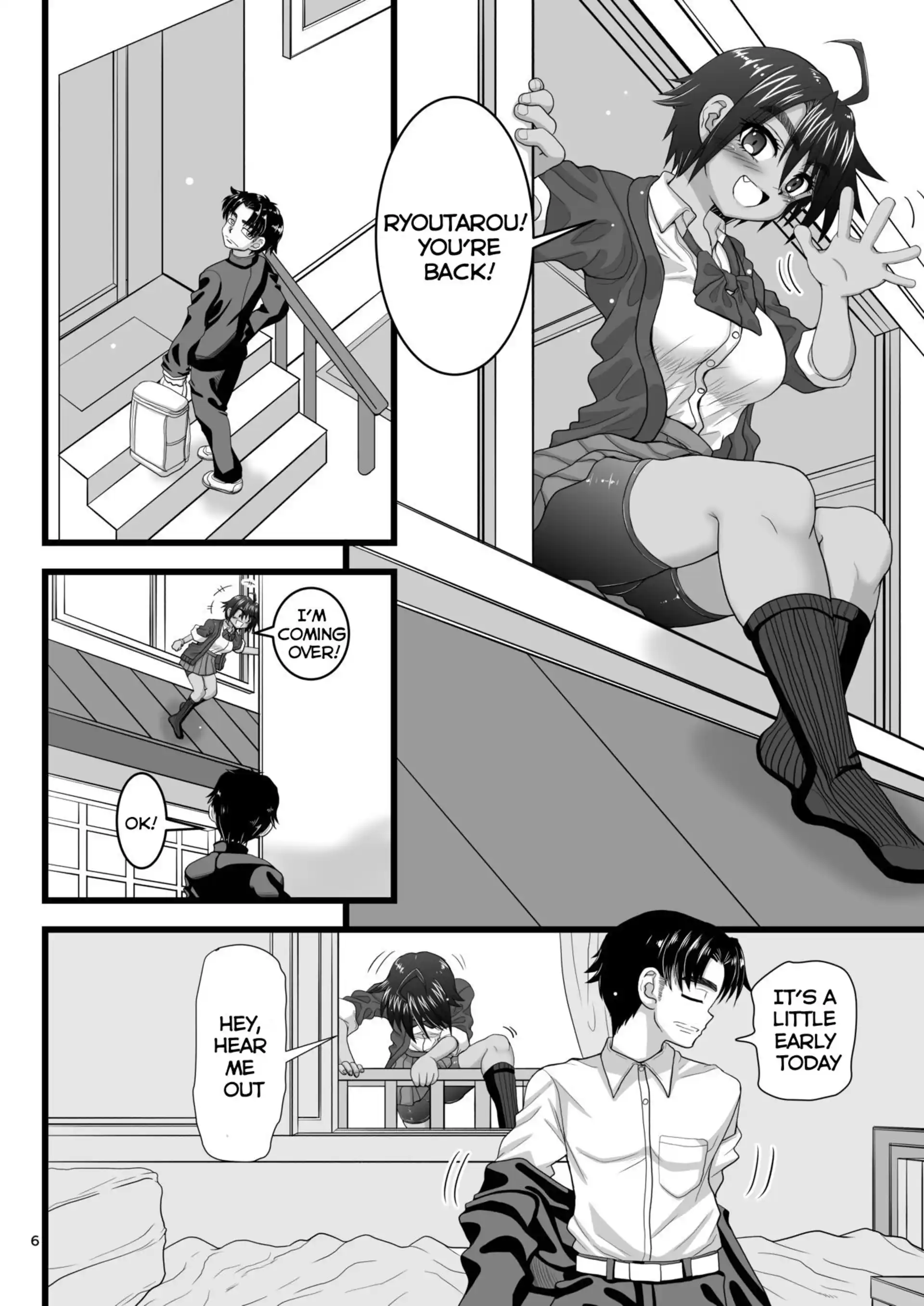 My childhood friend is the prince of an all-female school but she is a slut in front of me My childhood friend is the prince of an all-female school but she is a slut in front of me - Chapter 1 page 6