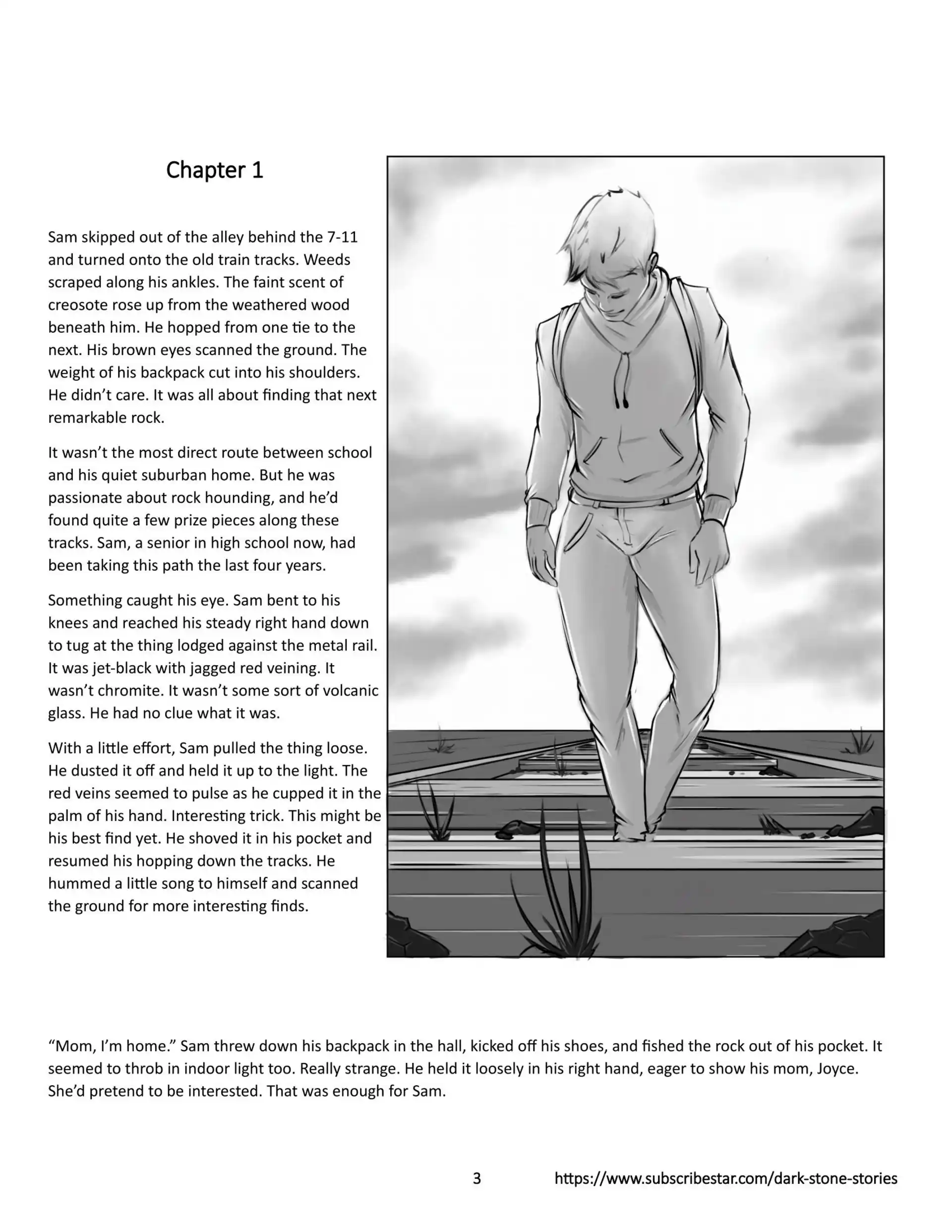 HOT The Dark Stone The Dark Stone - Chapter 1 page 4