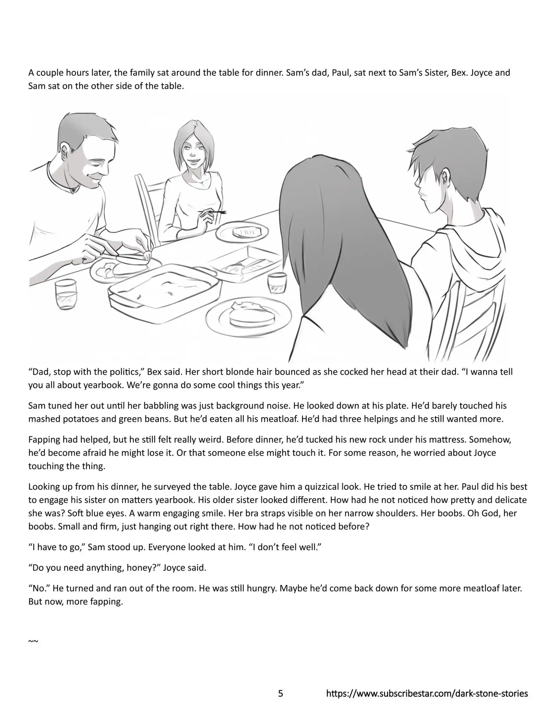 HOT The Dark Stone The Dark Stone - Chapter 1 page 6