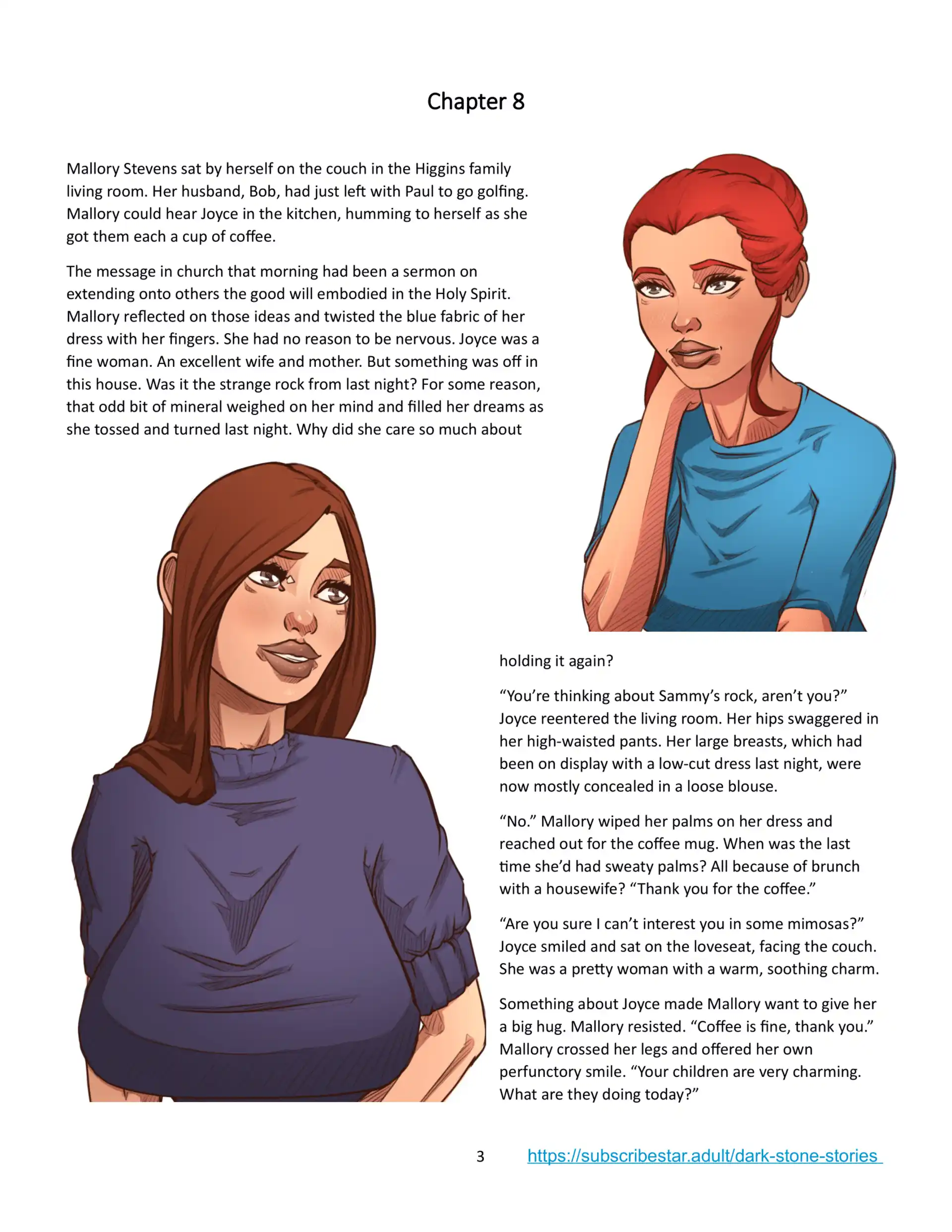 HOT The Dark Stone The Dark Stone - Chapter 8 page 3