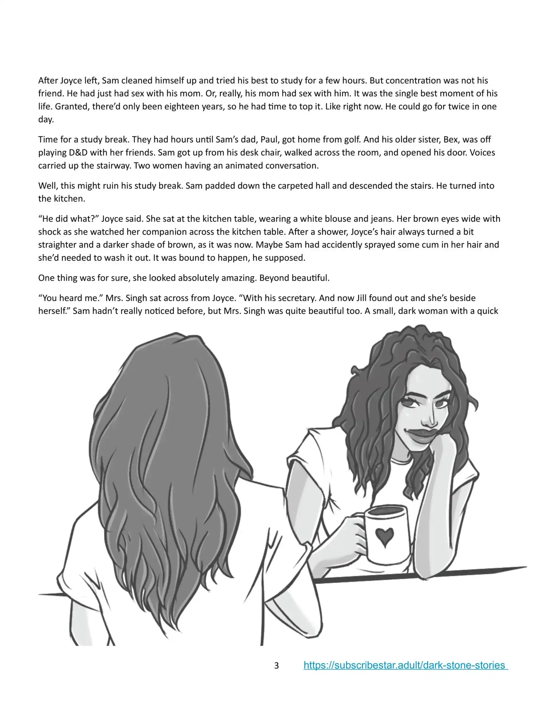 HOT The Dark Stone The Dark Stone - Chapter 3 page 3
