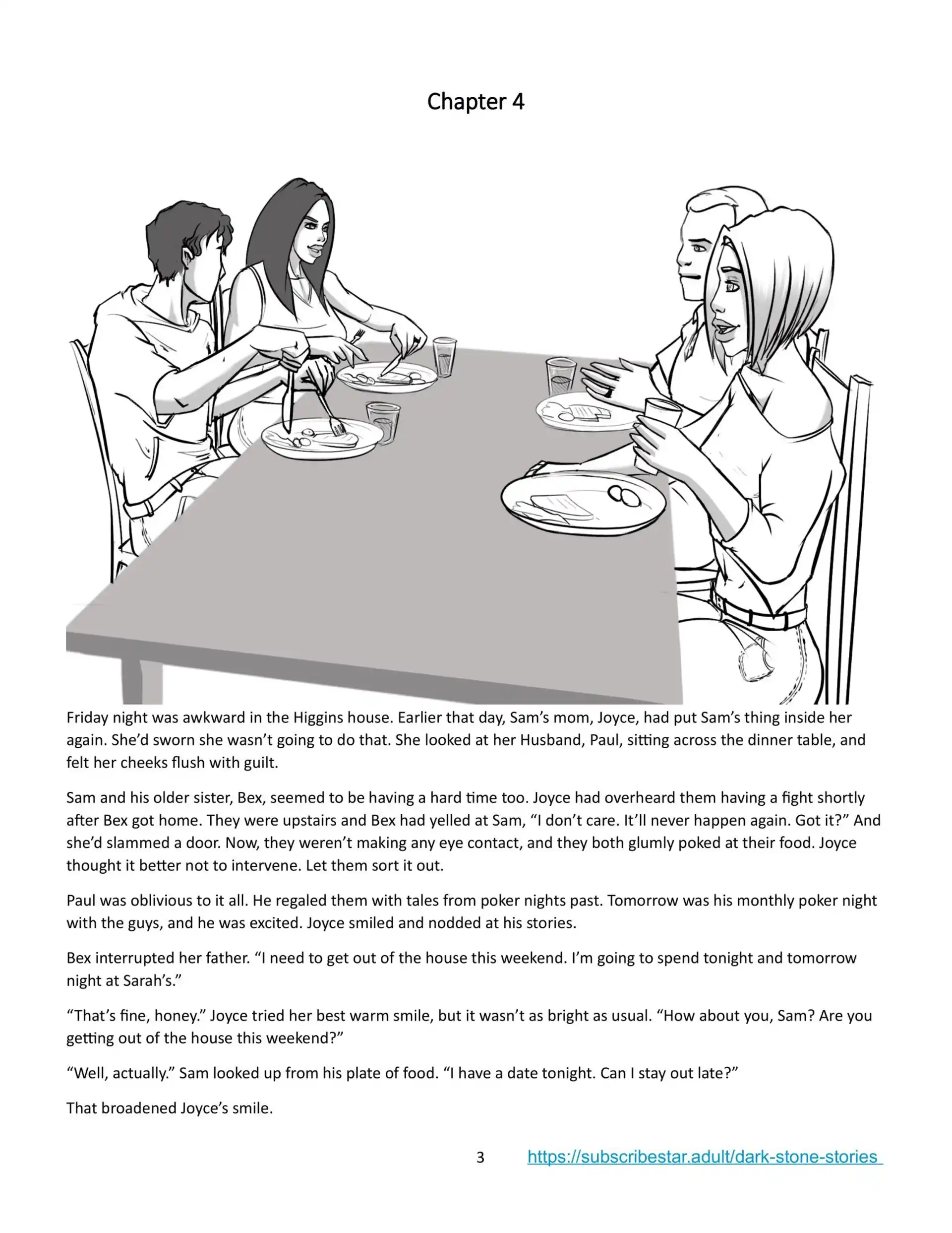 HOT The Dark Stone The Dark Stone - Chapter 4 page 3