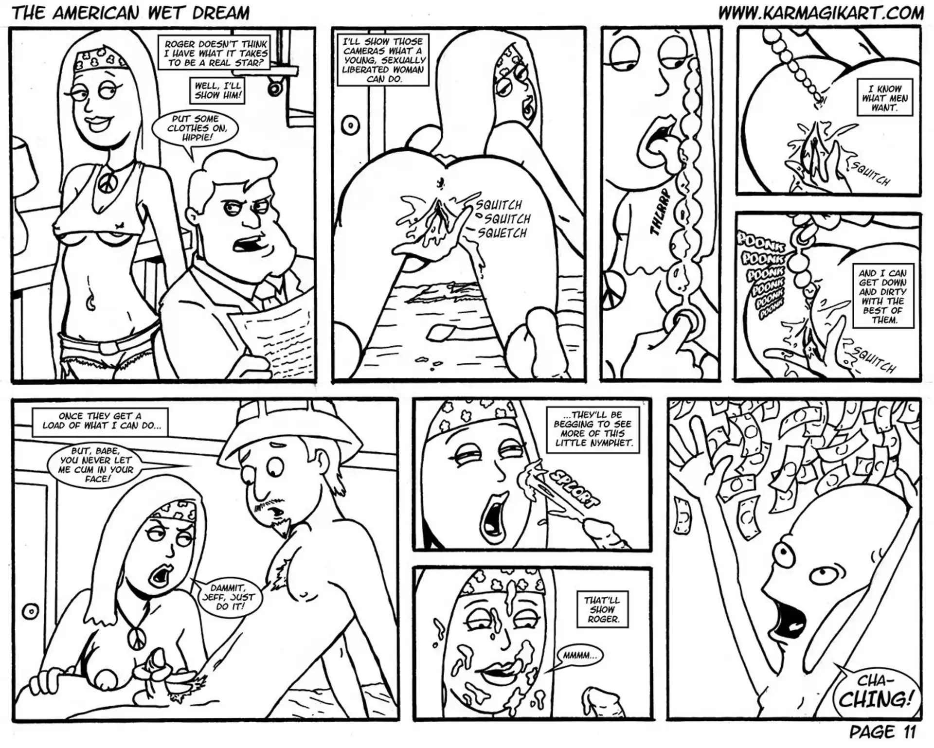 The American Wet Dream The American Wet Dream - No Color - (American Dad!) [Karmagik] page 11