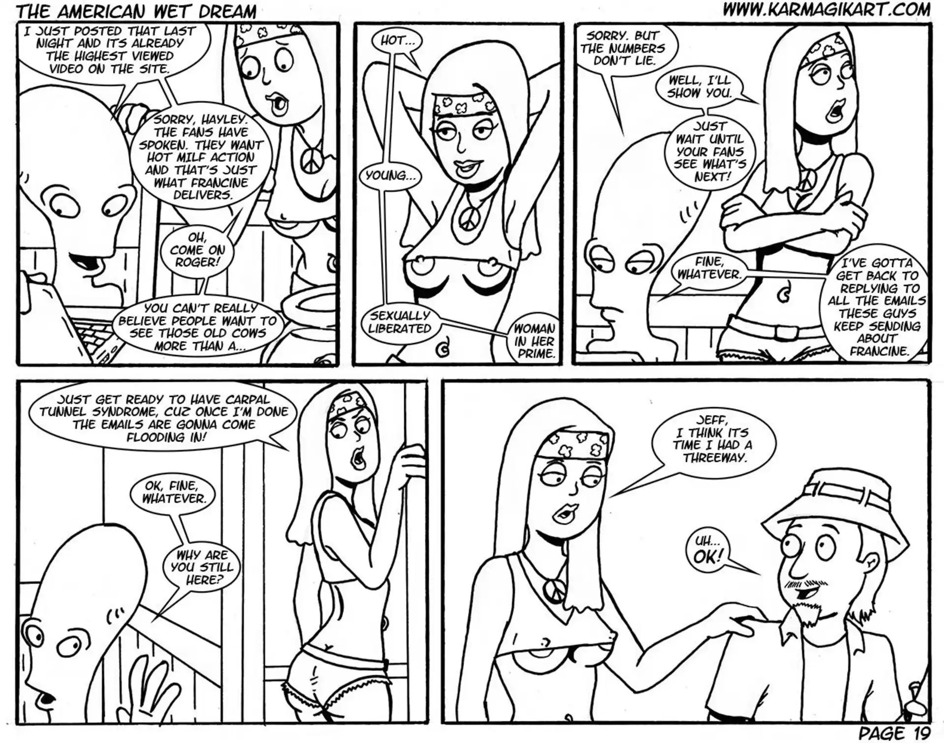 The American Wet Dream The American Wet Dream - No Color - (American Dad!) [Karmagik] page 19