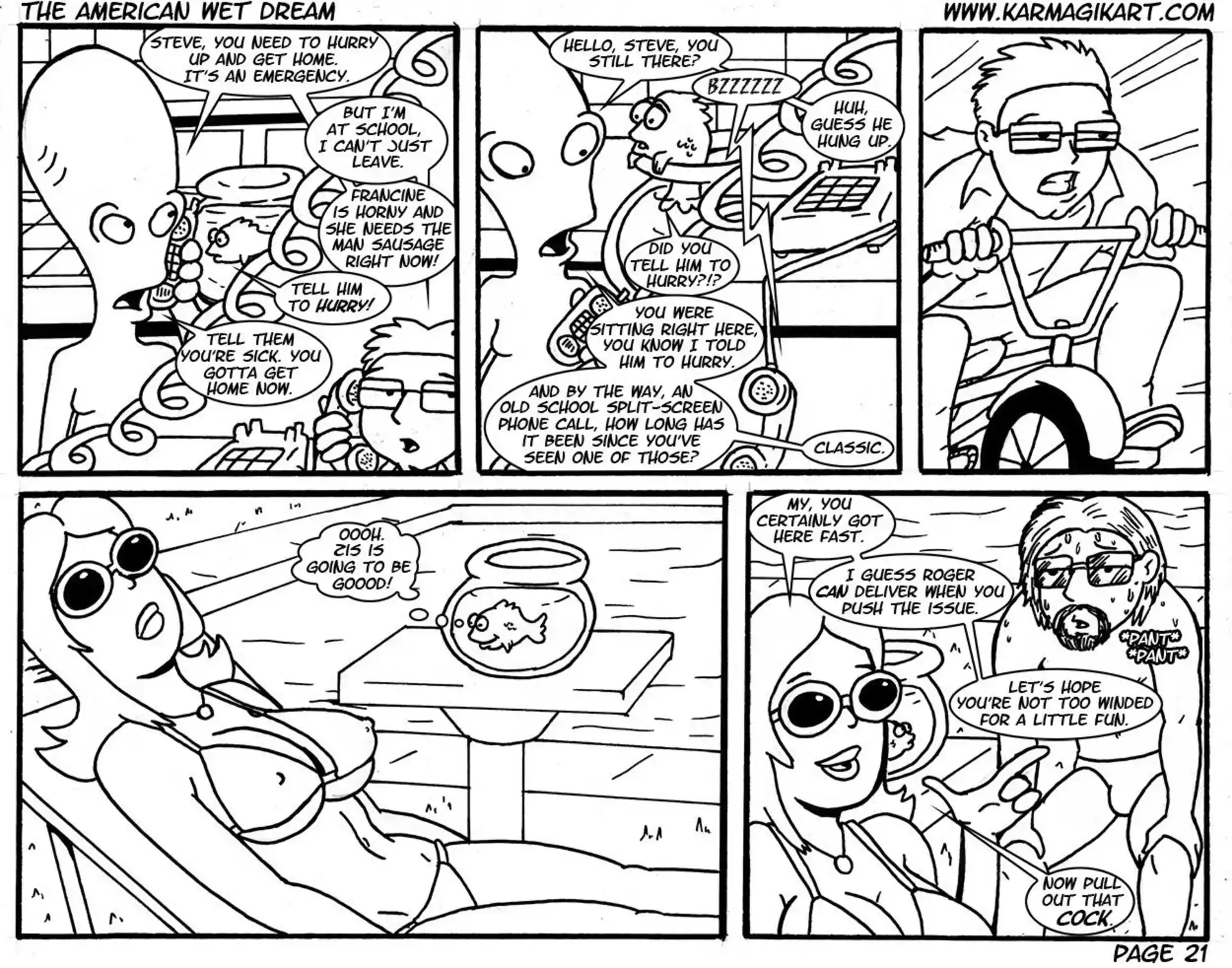The American Wet Dream The American Wet Dream - No Color - (American Dad!) [Karmagik] page 21