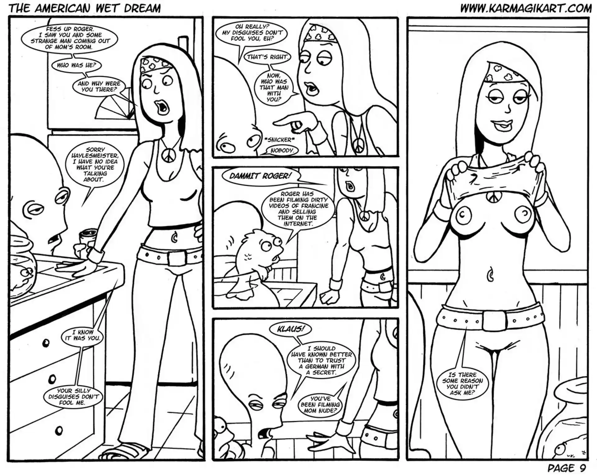 The American Wet Dream The American Wet Dream - No Color - (American Dad!) [Karmagik] page 9