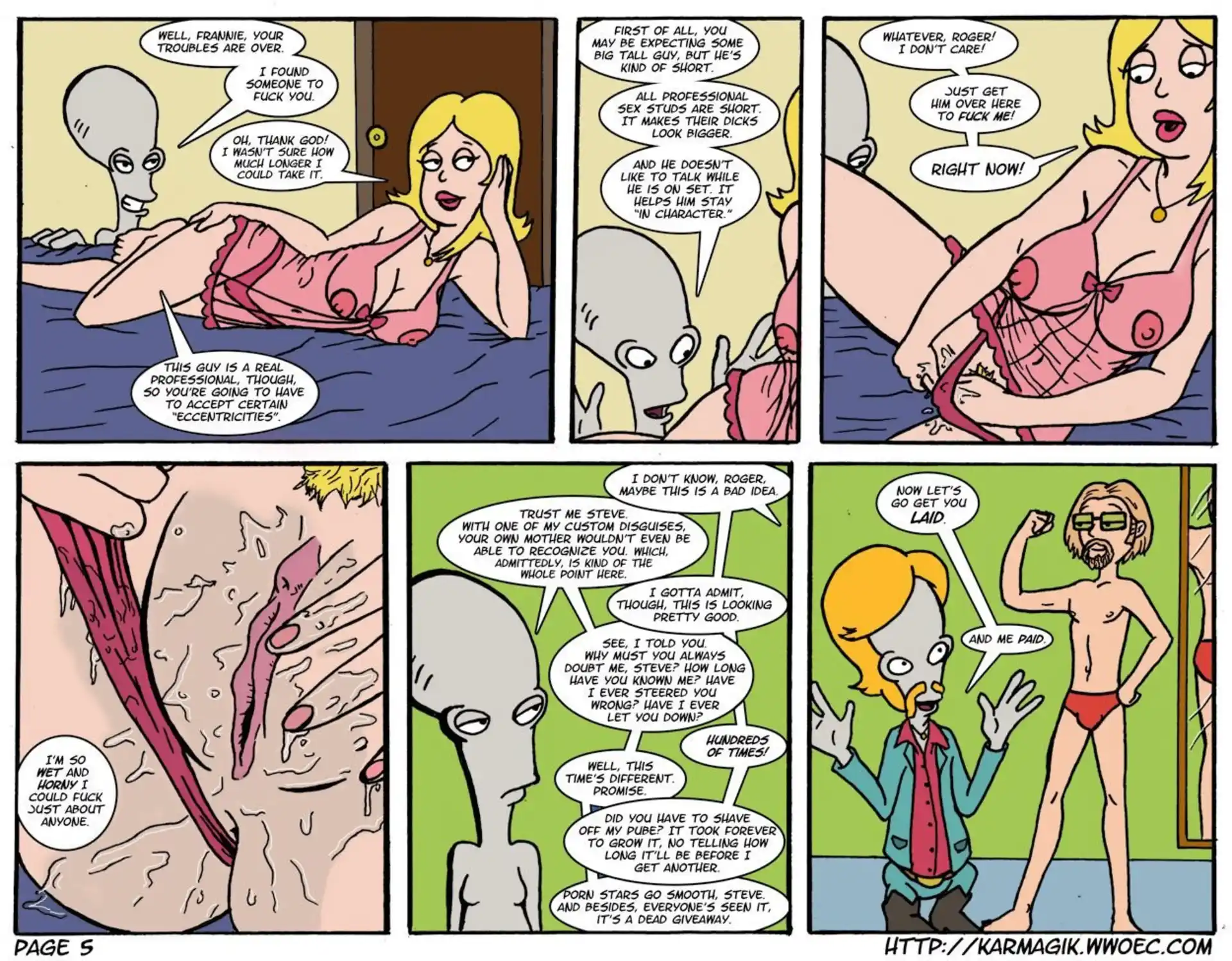 The American Wet Dream The American Wet Dream - (American Dad!) [Karmagik] page 5