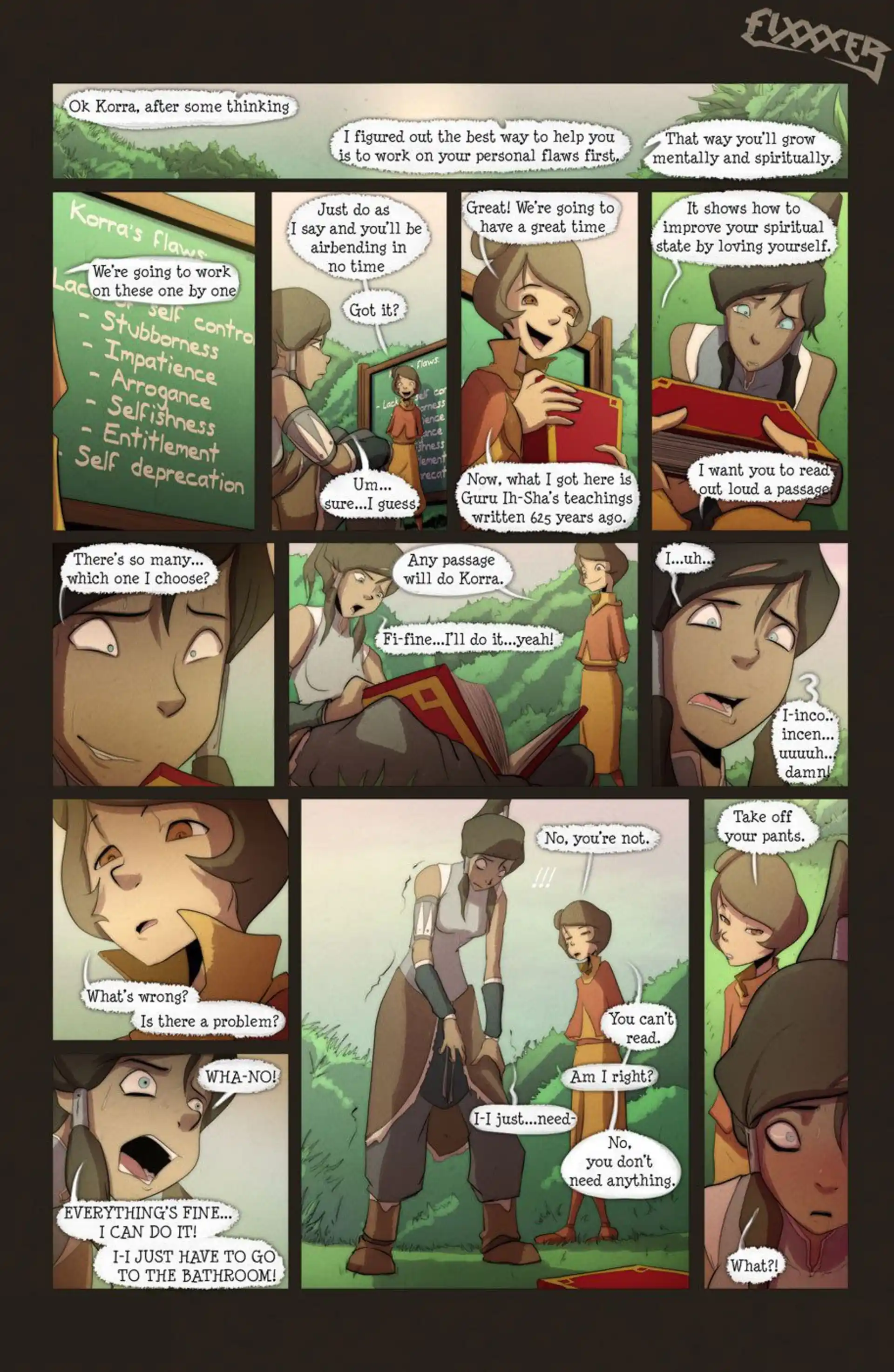 Under My Thumb Under My Thumb - Chapter 1 (The Legend Of Korra) page 13