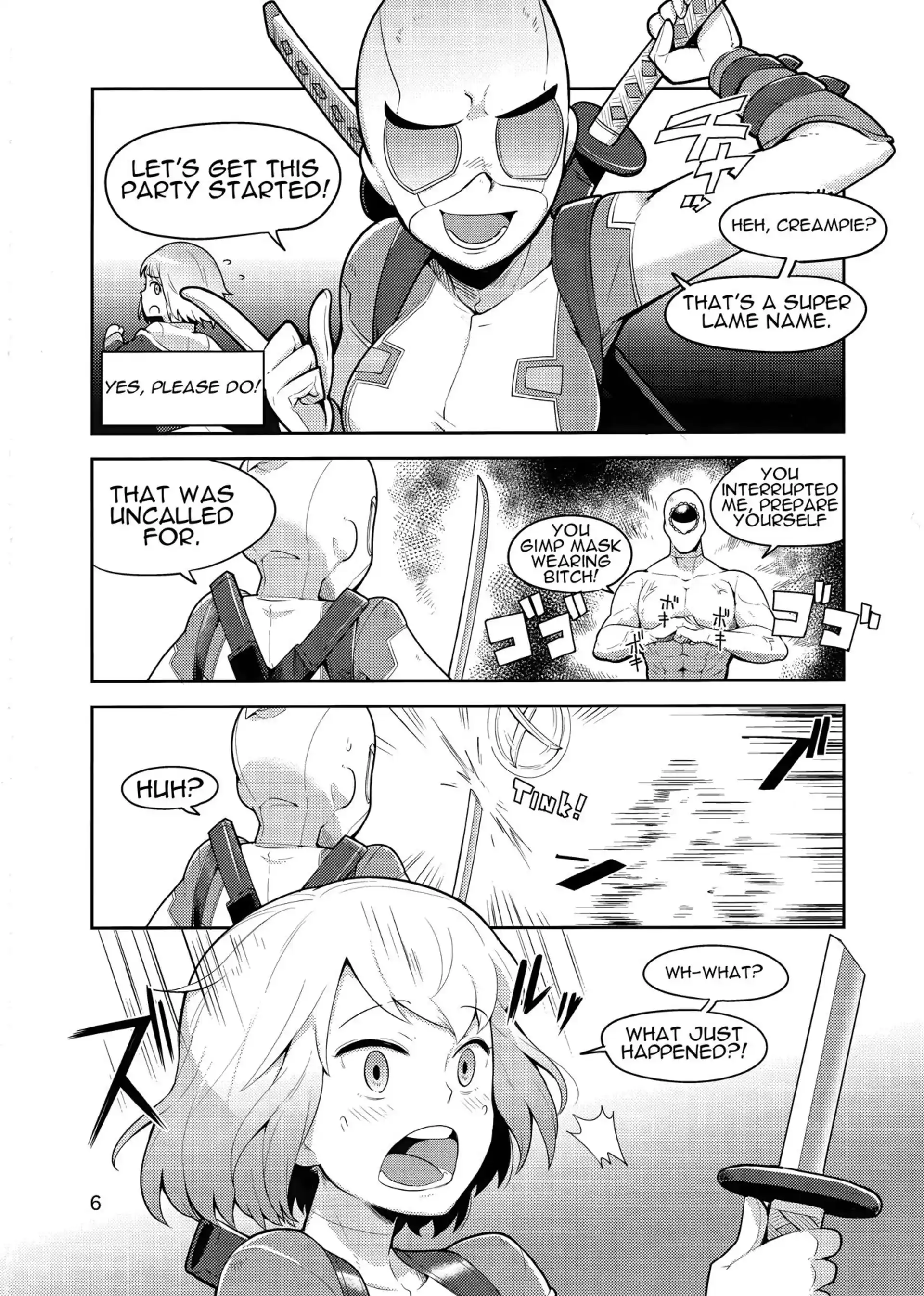 Gwenpool – Jumping Into an Indecent World Gwenpool - Jumping Into an Indecent World (Gwenpool) page 6