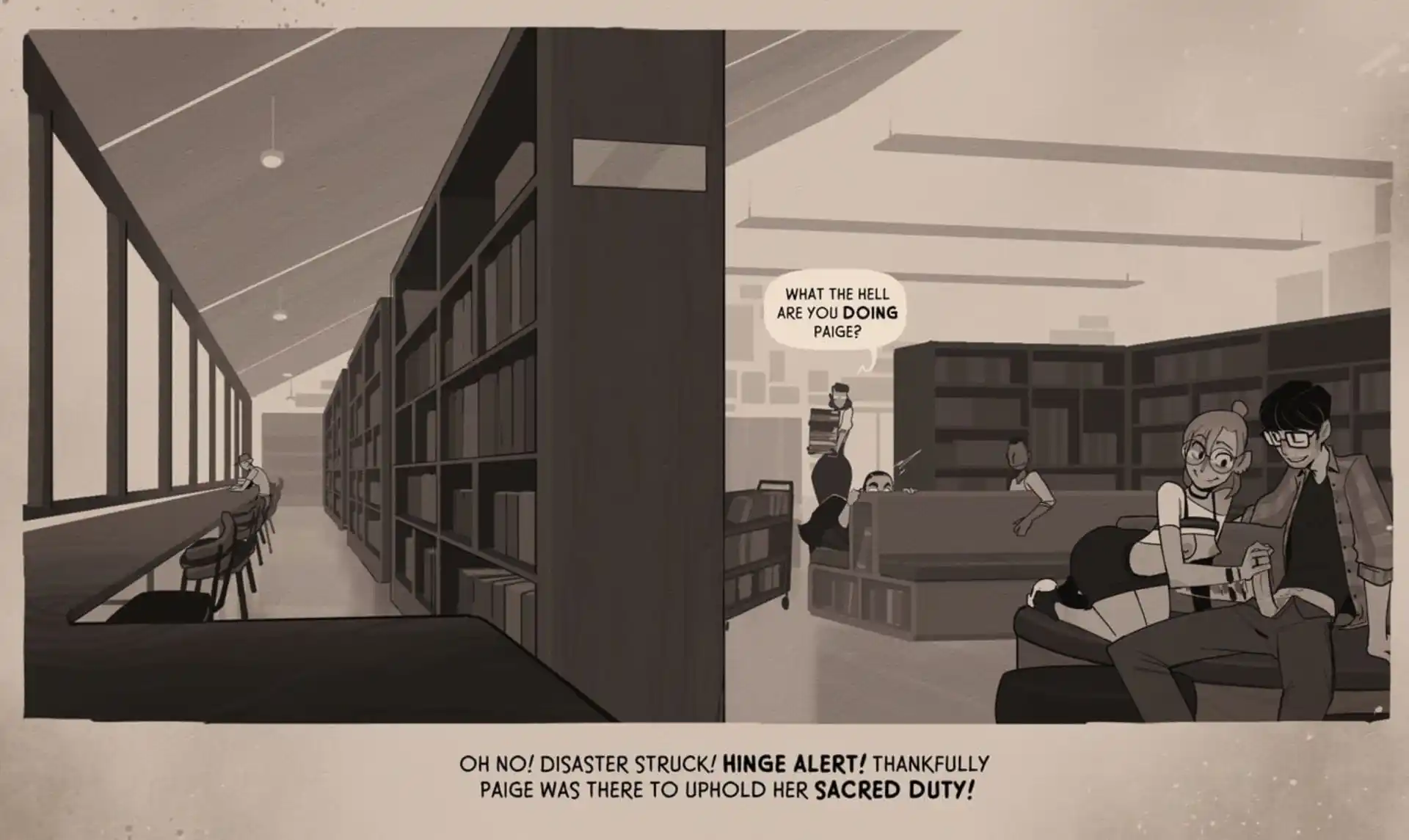 The Library The Library - Chapter 2 page 6