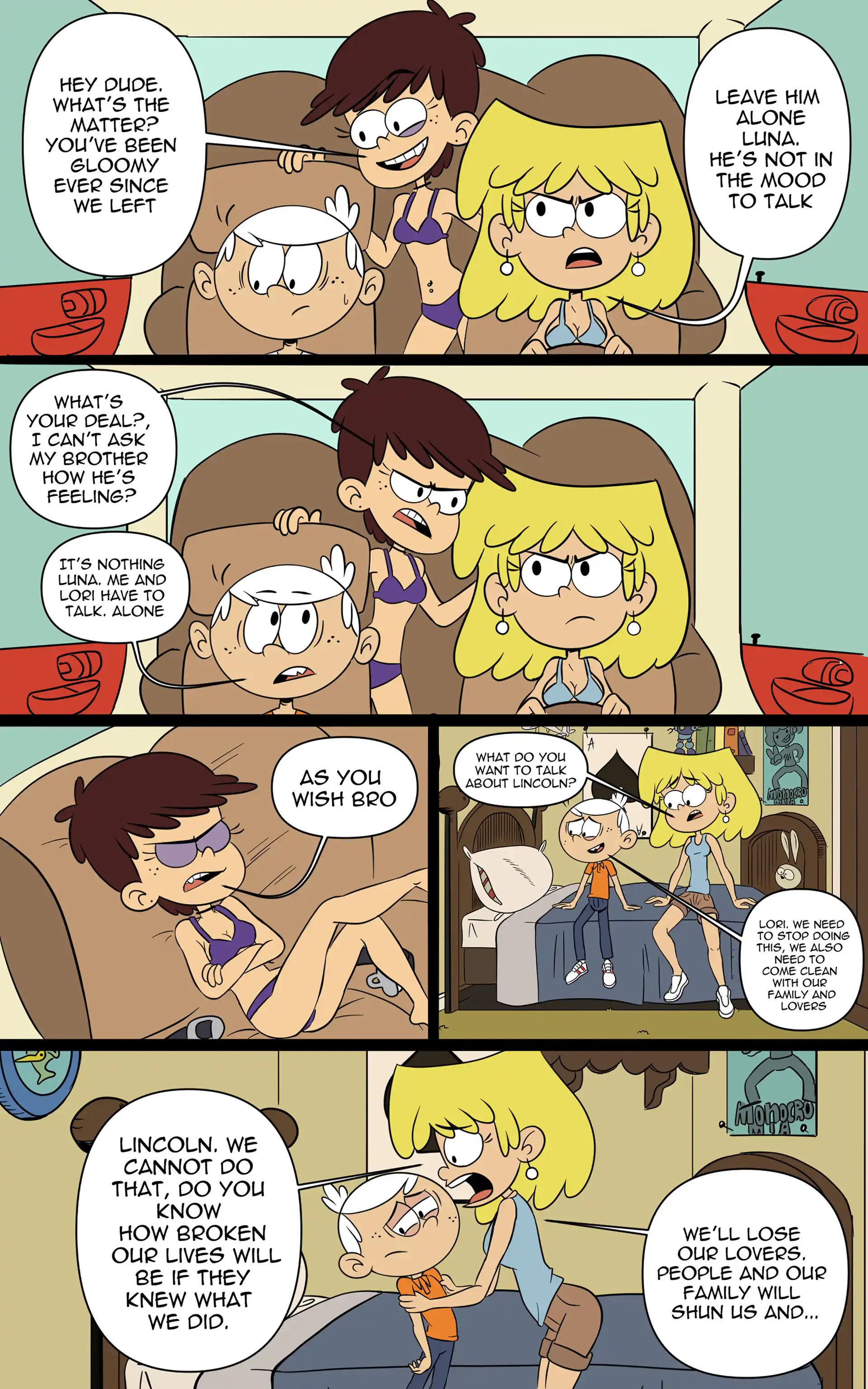 Secret’s revealed Secret's revealed - Chapter 1 (The Loud House) page 15