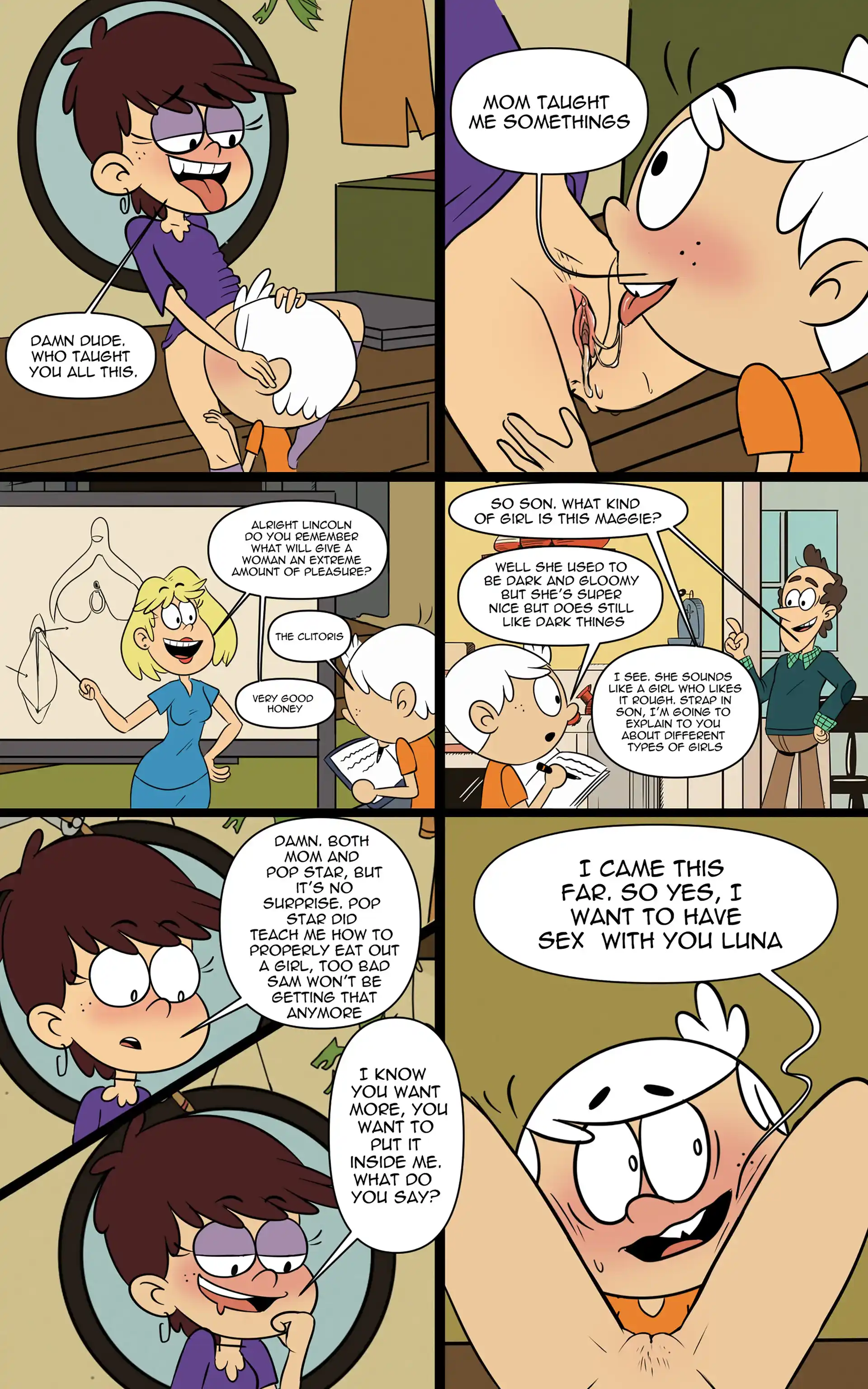 Secret’s revealed Secret's revealed - Chapter 1 (The Loud House) page 7