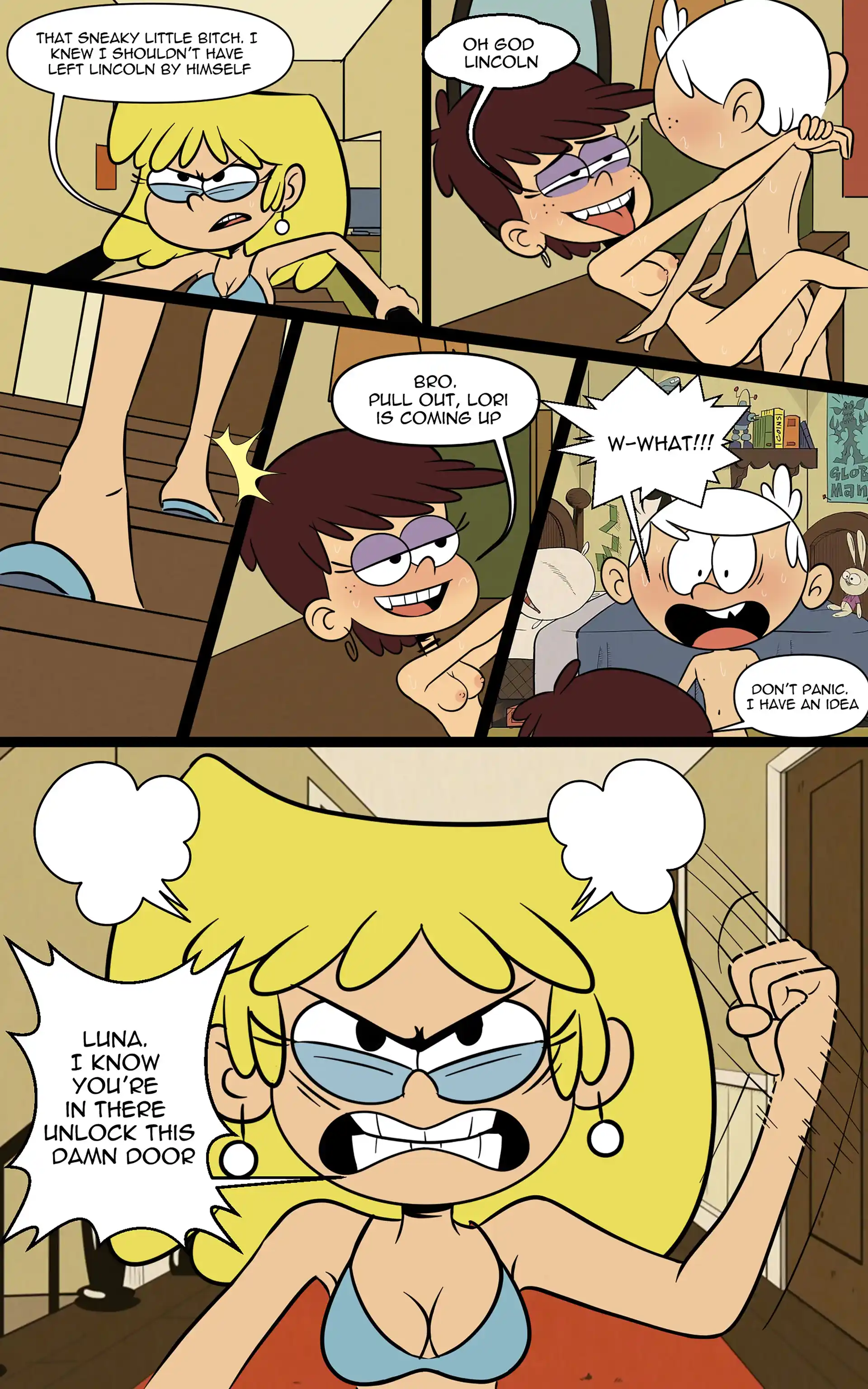 Secret’s revealed Secret's revealed - Chapter 1 (The Loud House) page 9