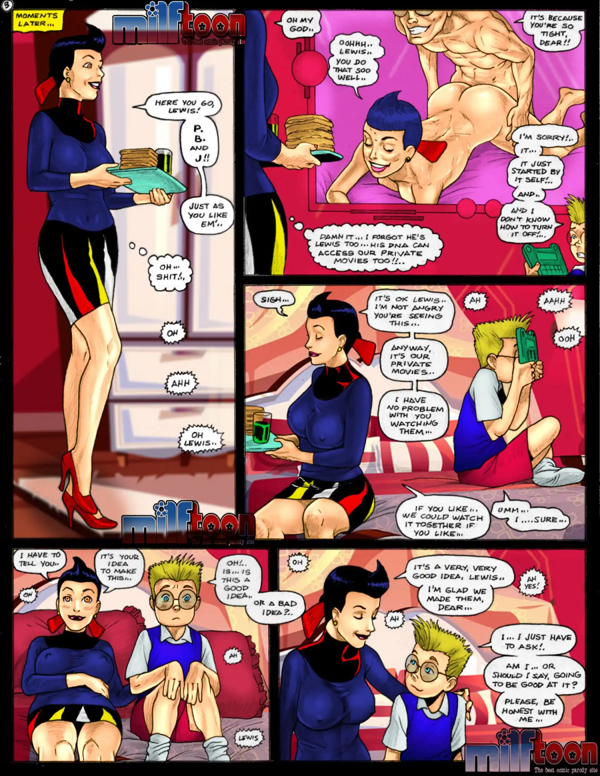 Meet The Robs 5 . Meet The Robs - Colored - Chapter 1 (Meet the Robinsons) page 4