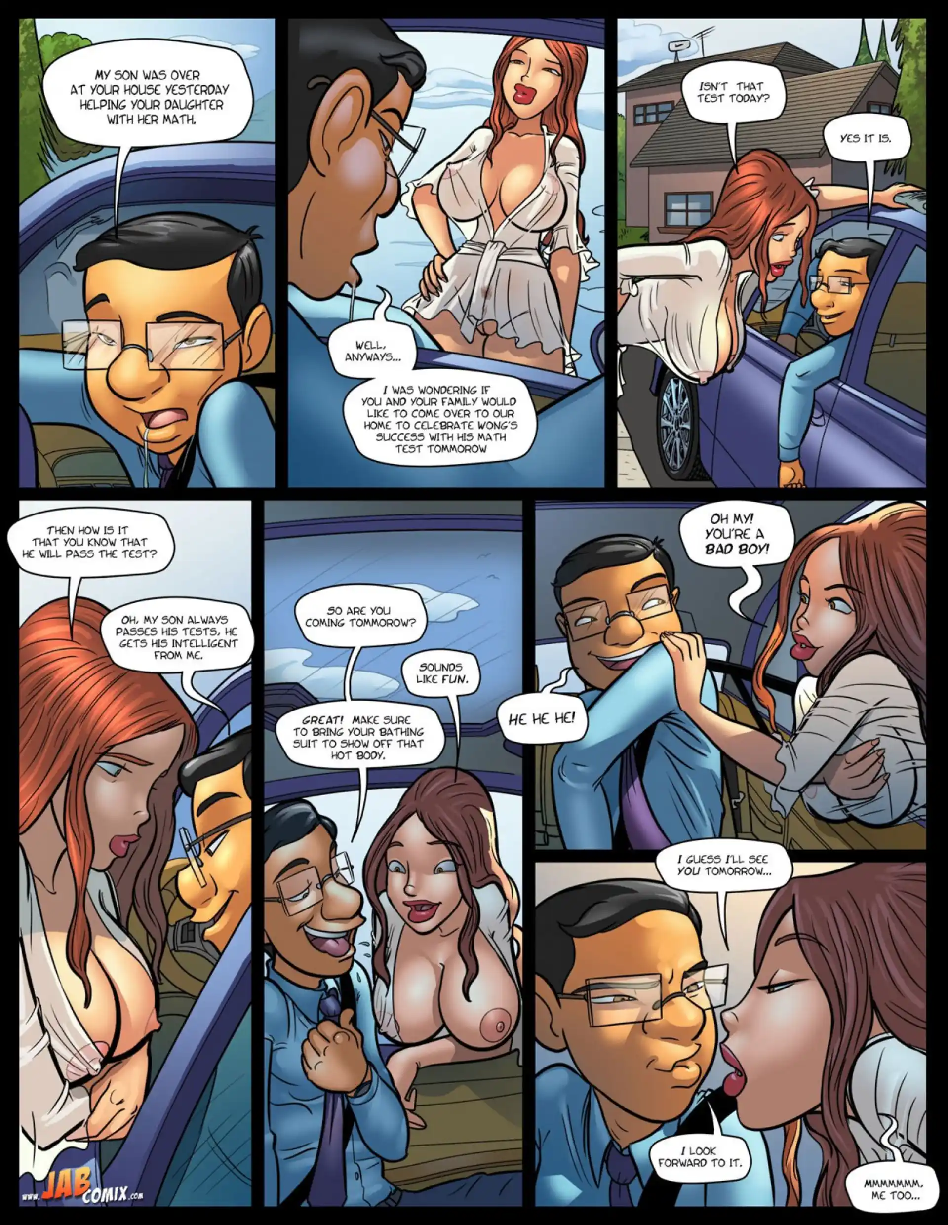 HOT My Hot Ass Neighbor My Hot Ass Neighbor - Getting Ready - Chapter 4 page 7