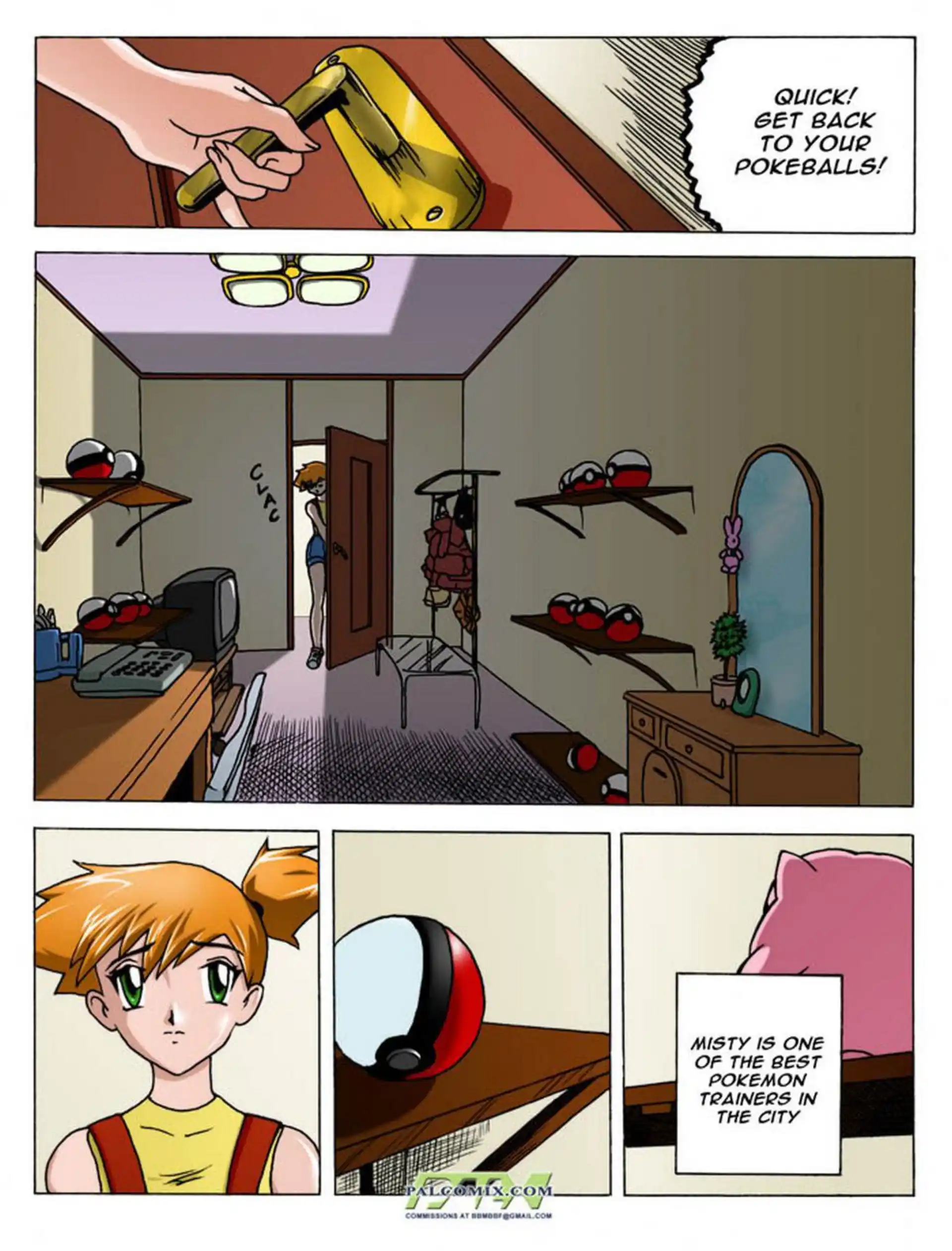 Misty’s Room Misty's Room - Chapter 1 (Pokemon) page 3