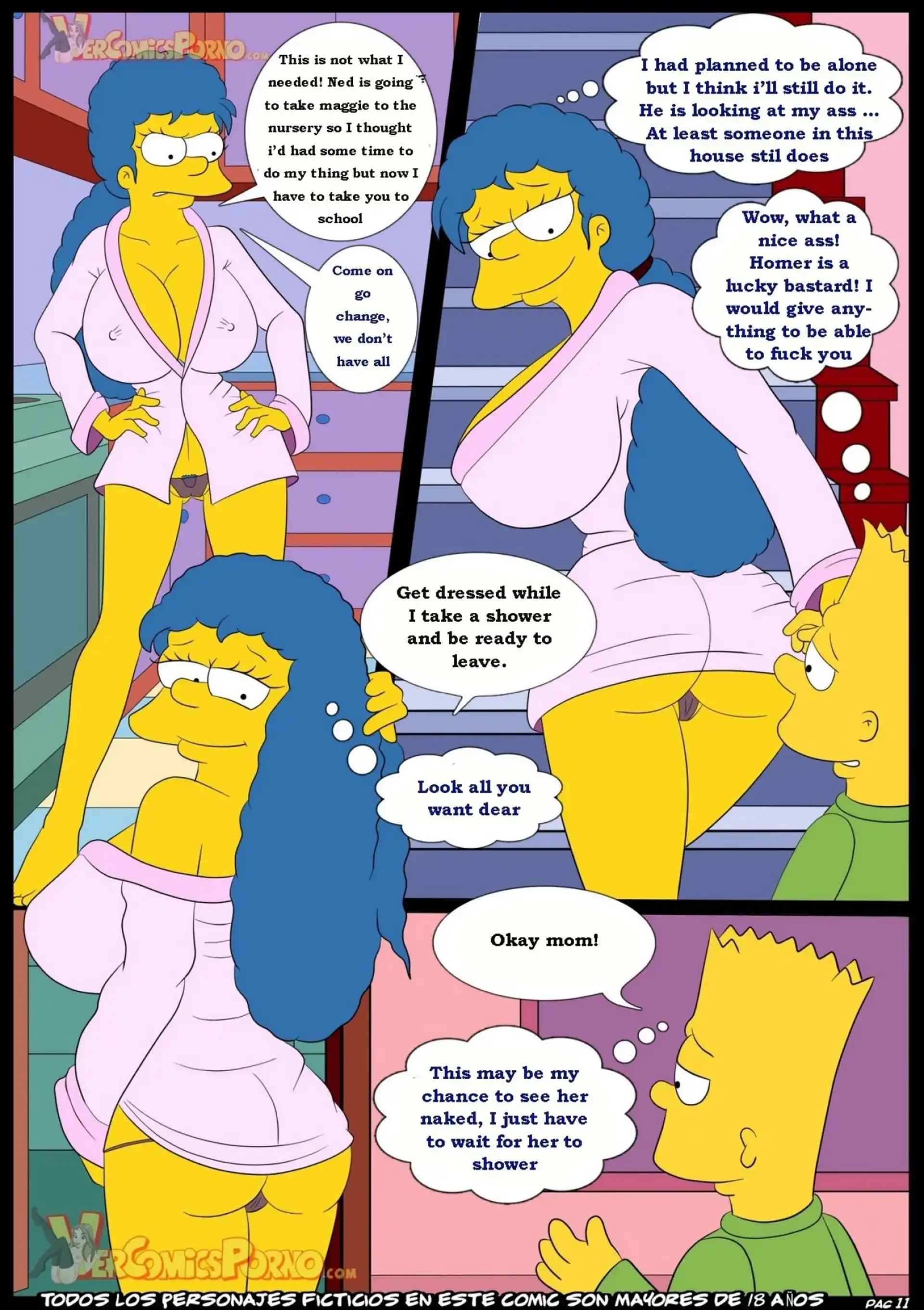 Old Habits Old Habits - Chapter 3 (The Simpsons) page 12