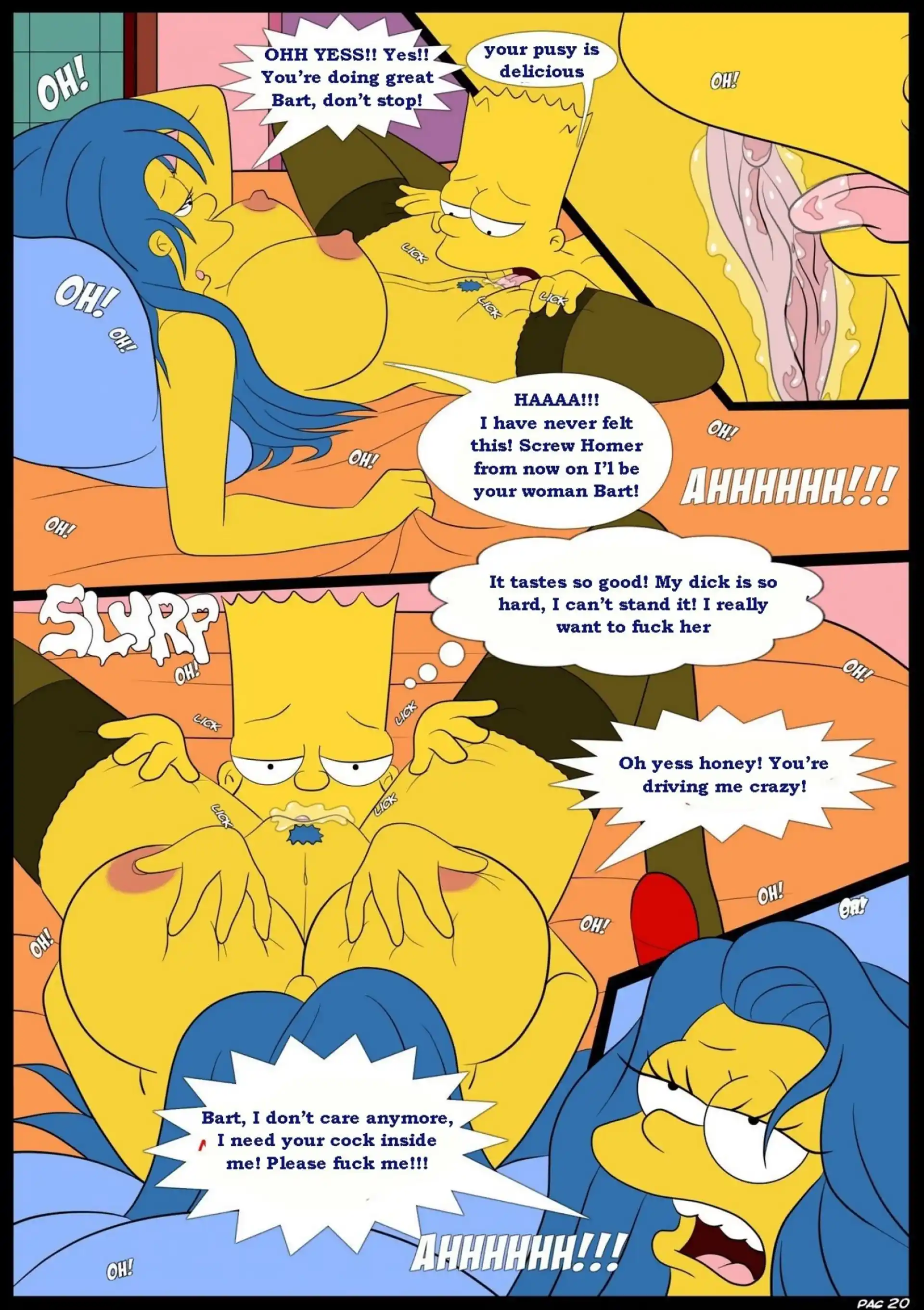 Old Habits Old Habits - Chapter 3 (The Simpsons) page 21