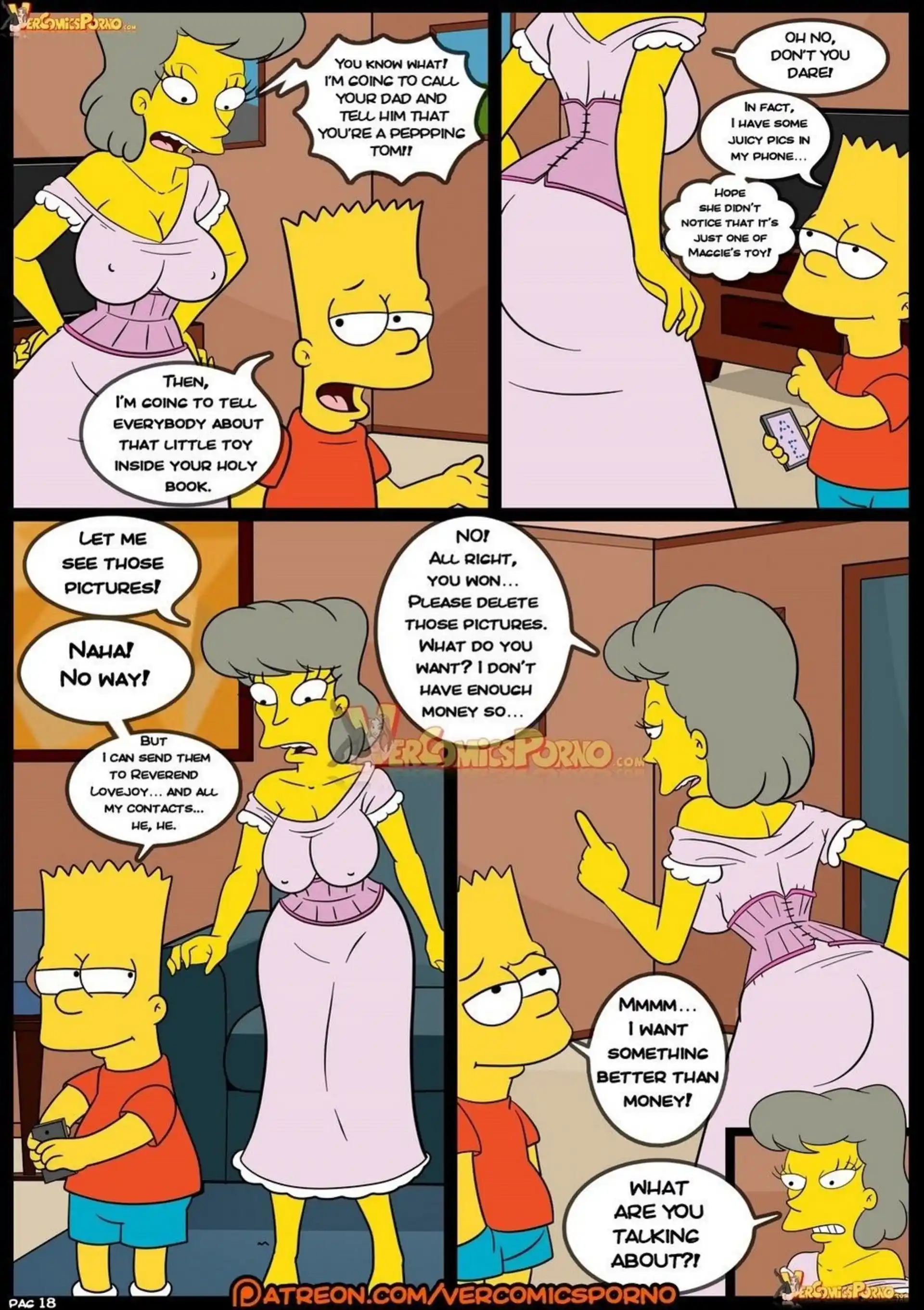 Old Habits Old Habits - Chapter 8 (The Simpsons) page 19
