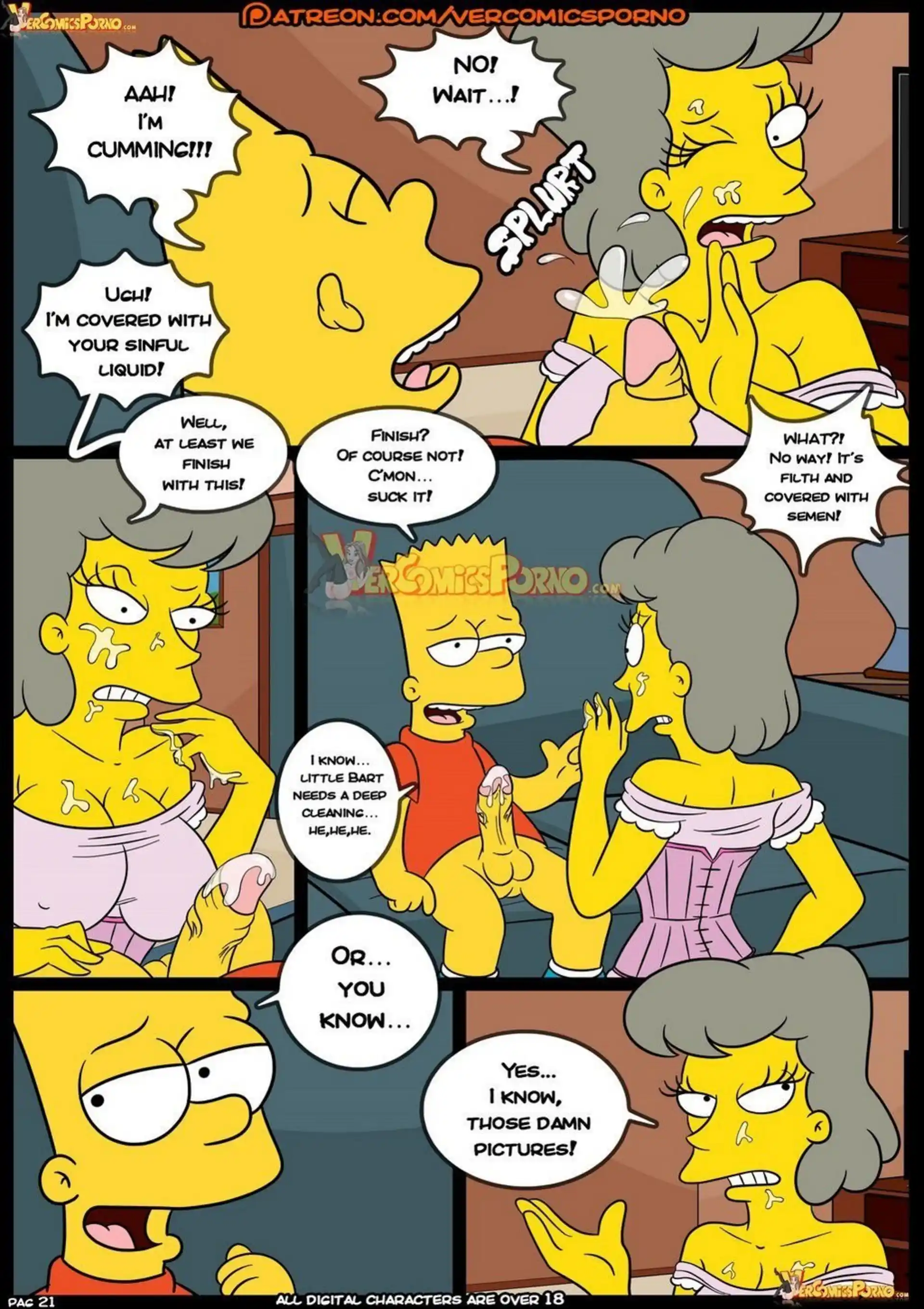 Old Habits Old Habits - Chapter 8 (The Simpsons) page 22