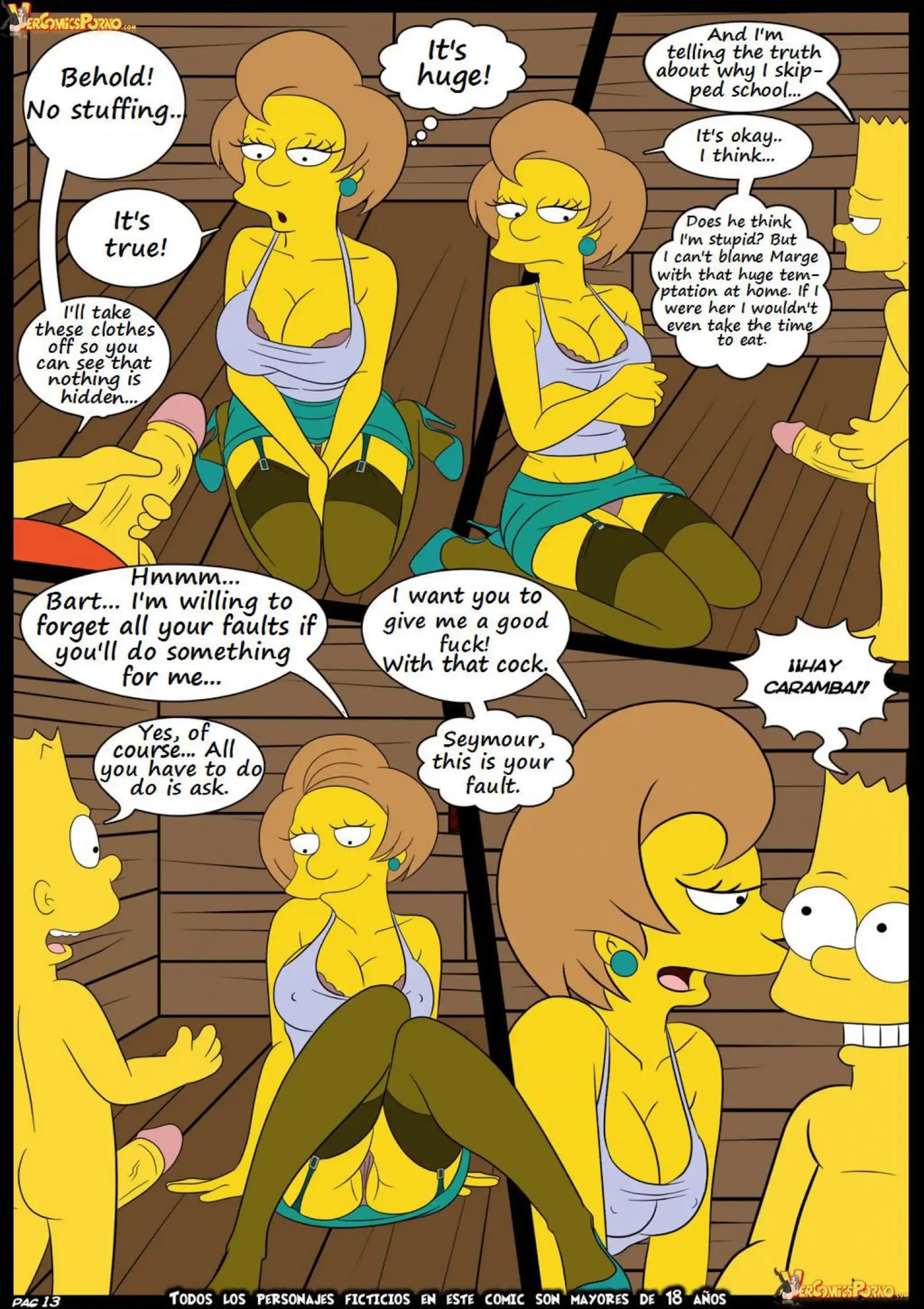 Old Habits Old Habits - Chapter 5 (The Simpsons) page 14