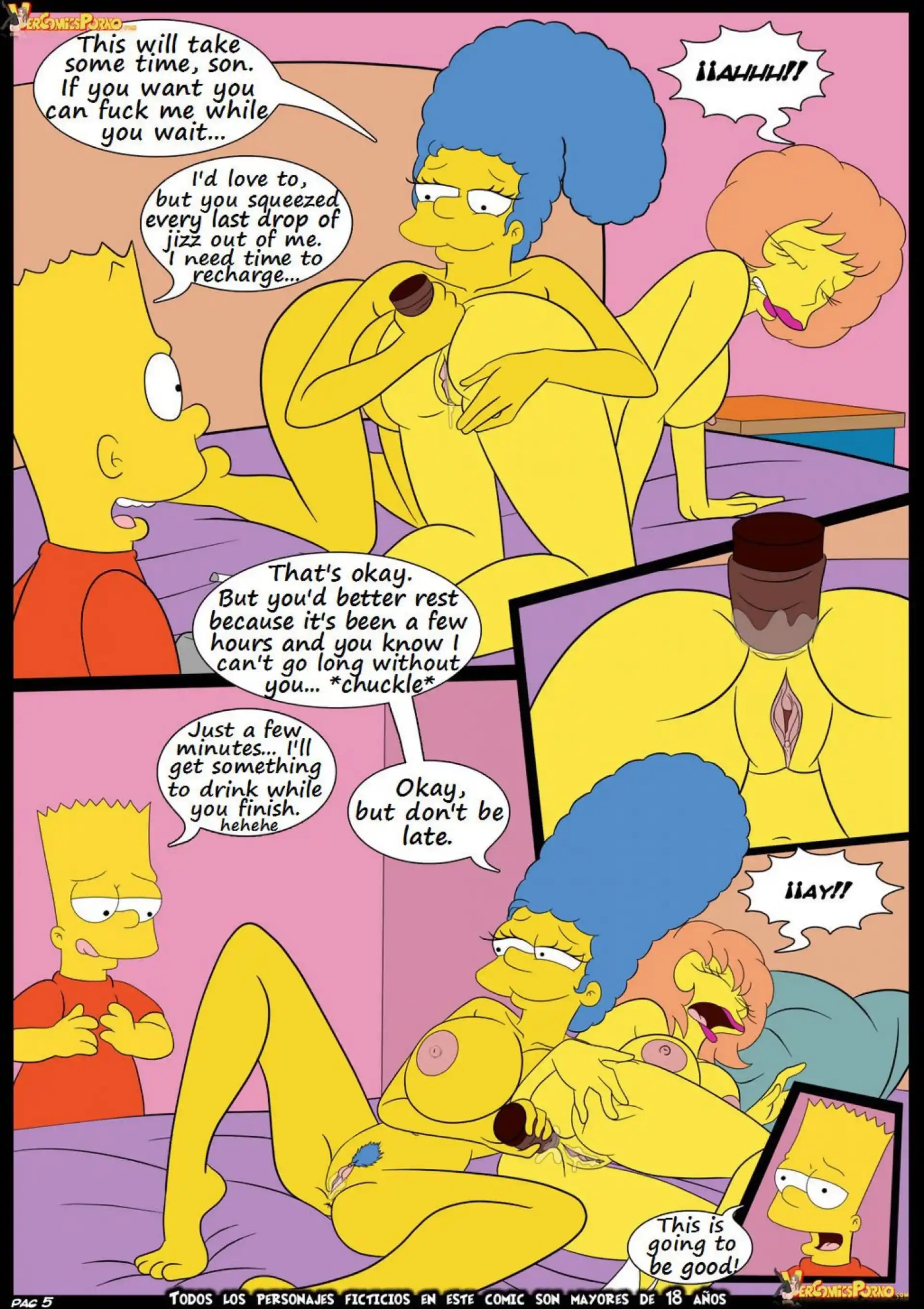 Old Habits Old Habits - Chapter 5 (The Simpsons) page 6