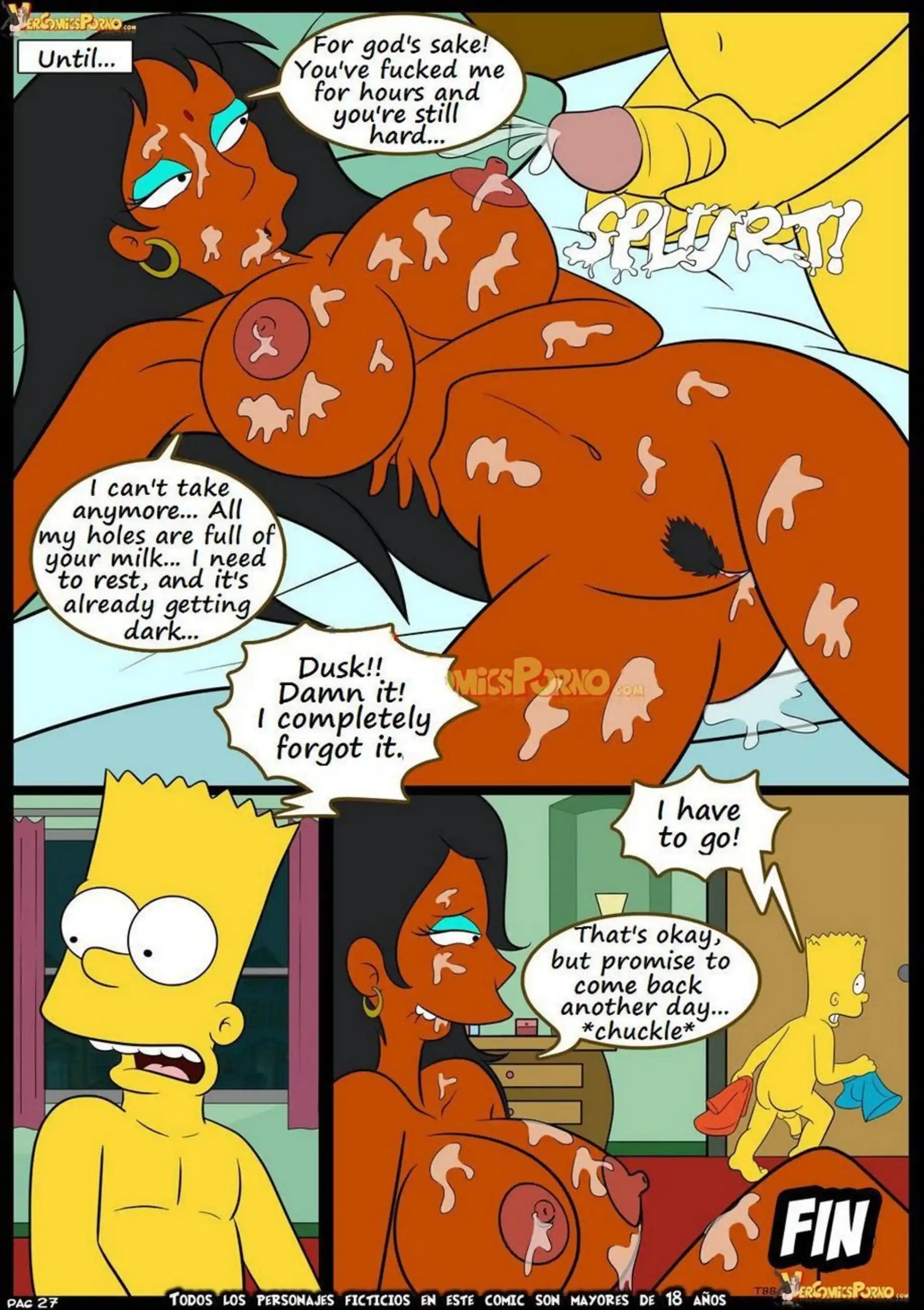 Old Habits Old Habits - Chapter 7 (The Simpsons) page 28