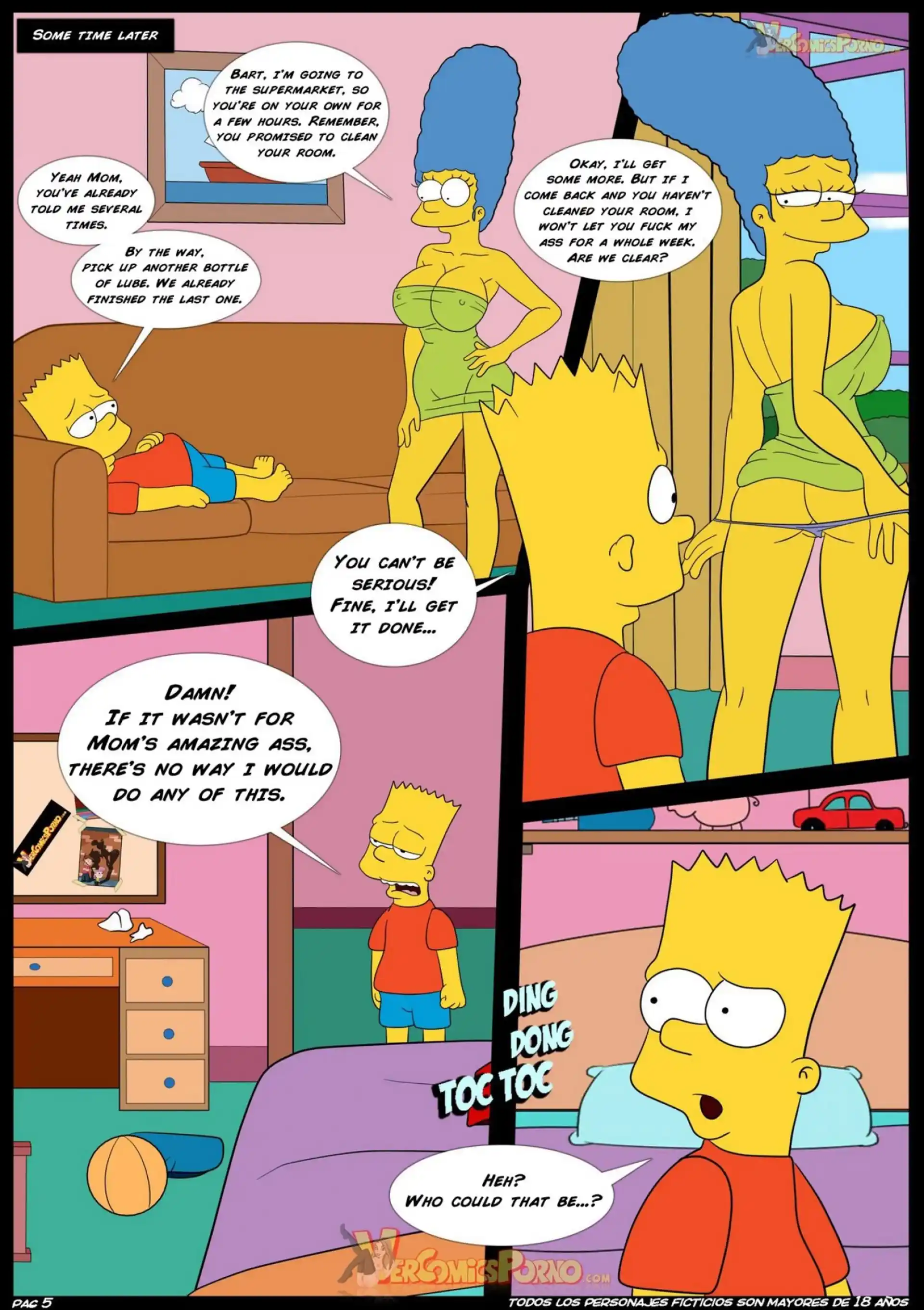 Old Habits Old Habits - Chapter 4 (The Simpsons) page 6
