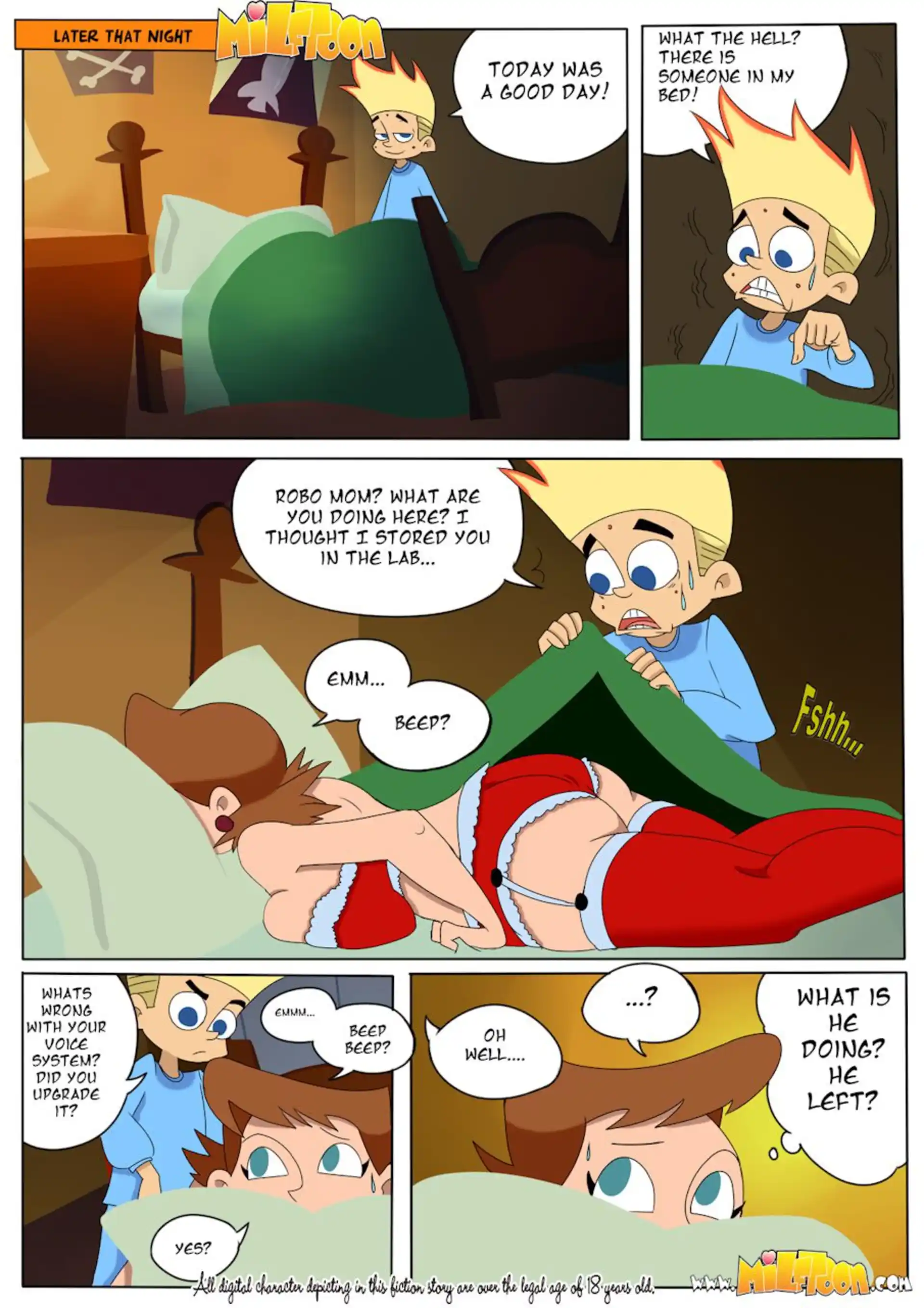 Johnny Exam Johnny Exam - Chapter 1 (Johnny Test) page 9