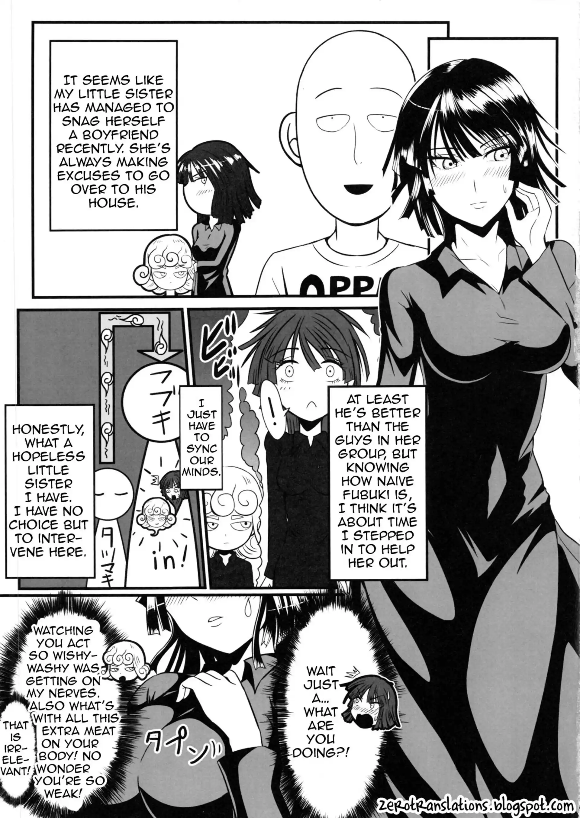 Dekoboko Love Sister Dekoboko Love Sister - Chapter 1 (One Punch Man) page 4