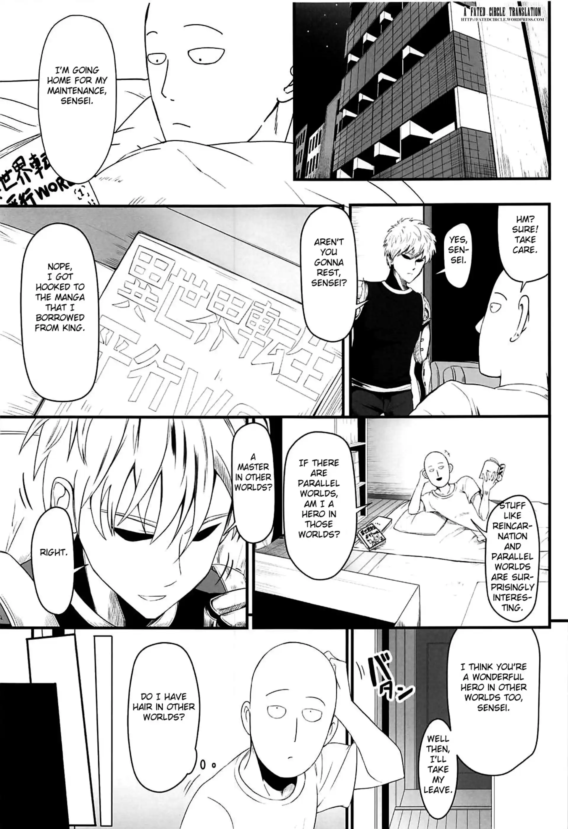 Dekoboko Love Sister Dekoboko Love Sister - Chapter 3 (One Punch Man) page 3