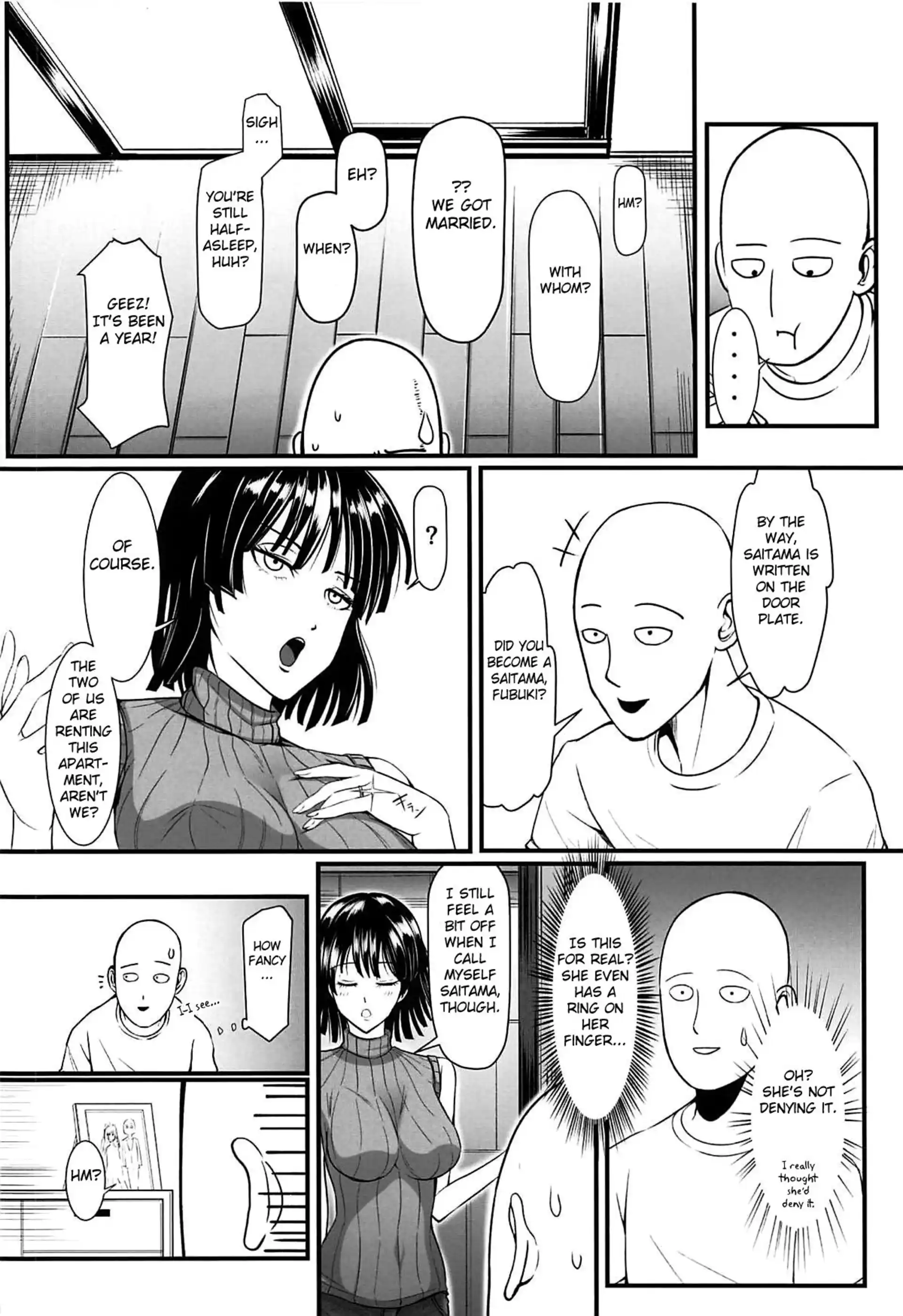 Dekoboko Love Sister Dekoboko Love Sister - Chapter 3 (One Punch Man) page 6