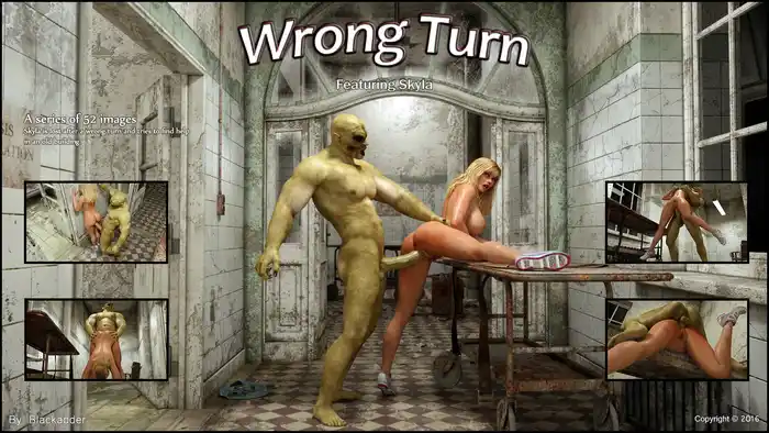 Wrong Turn – Skyla Porn Comics