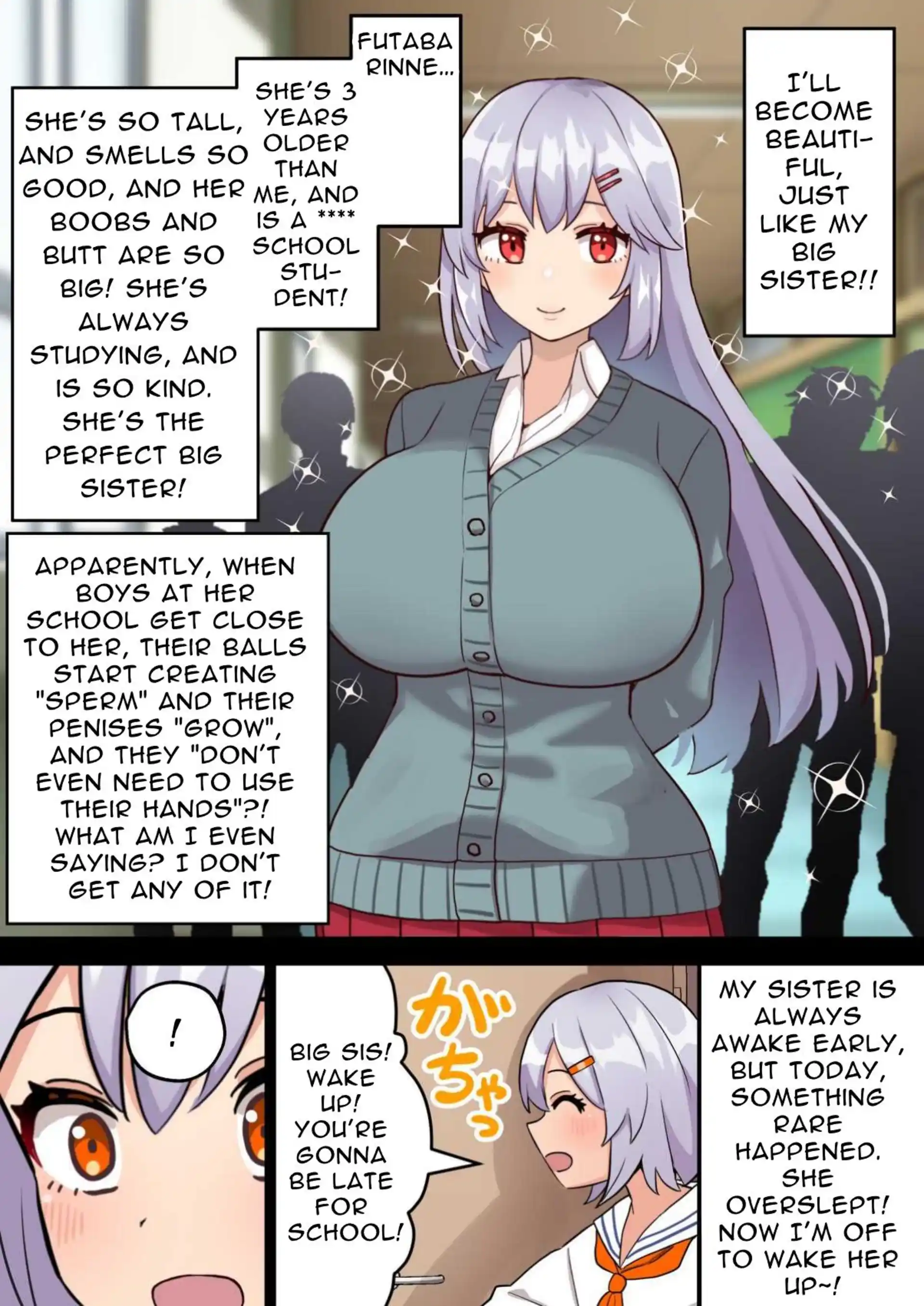 One Day, I Want To Be My Big Sister’s Cock Case One Day, I Want To Be My Big Sister's Cock Case - Chapter 1 page 4