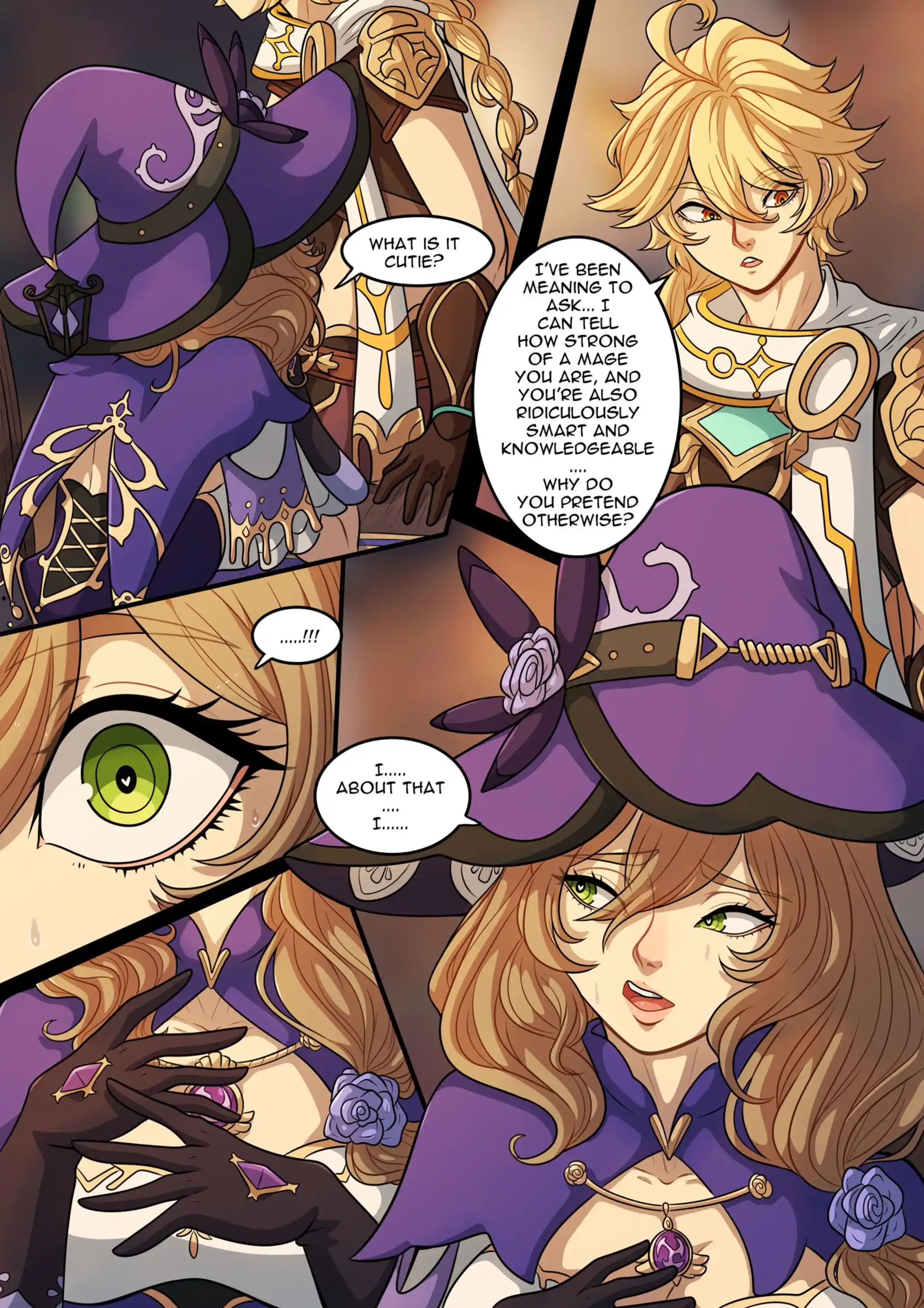 The Traveler’s Guide to Teyvat’s Heart – Lisa The Traveler's Guide to Teyvat's Heart - Chapter 1 (Genshin Impact) page 7