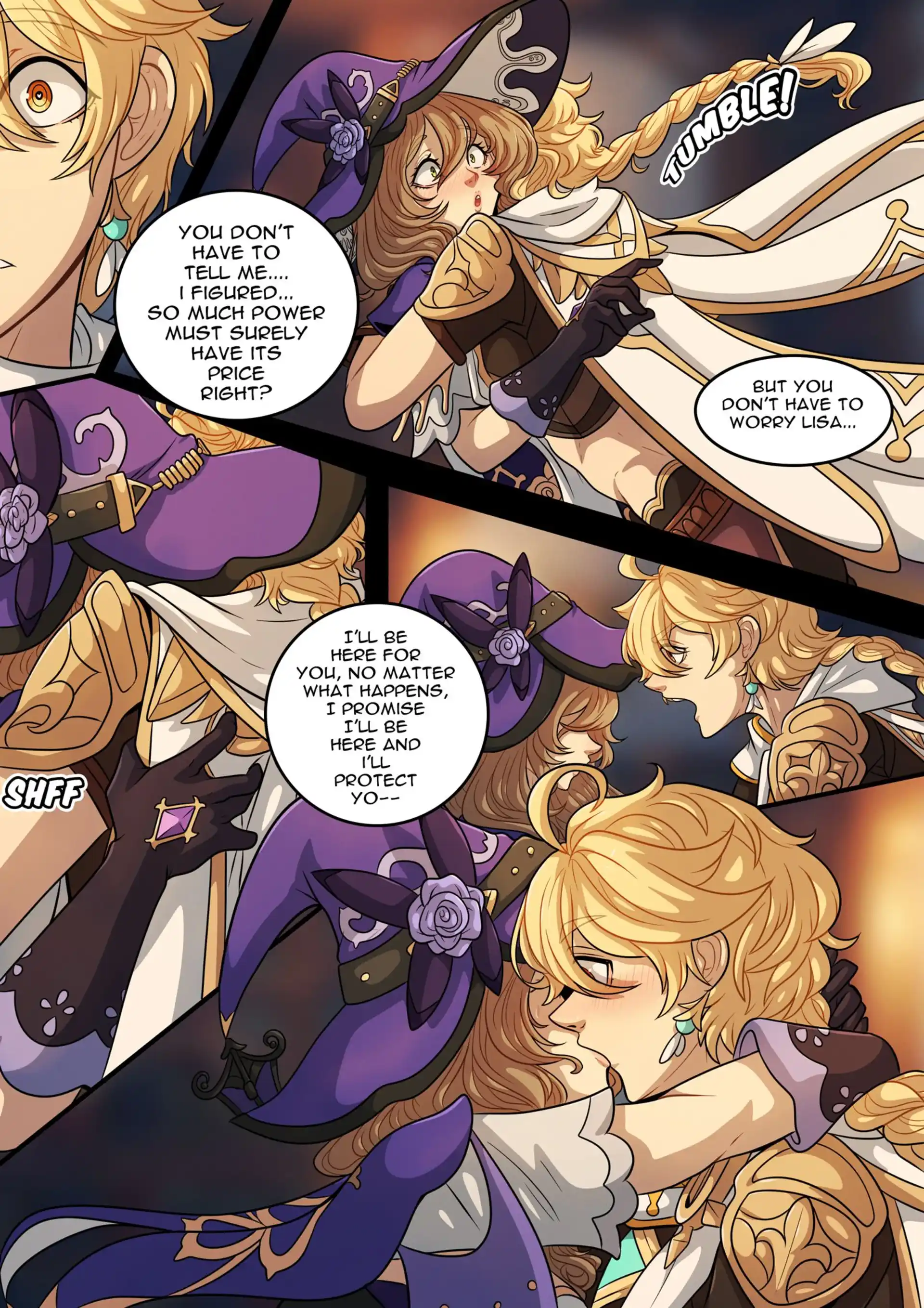 The Traveler’s Guide to Teyvat’s Heart – Lisa The Traveler's Guide to Teyvat's Heart - Chapter 1 (Genshin Impact) page 8