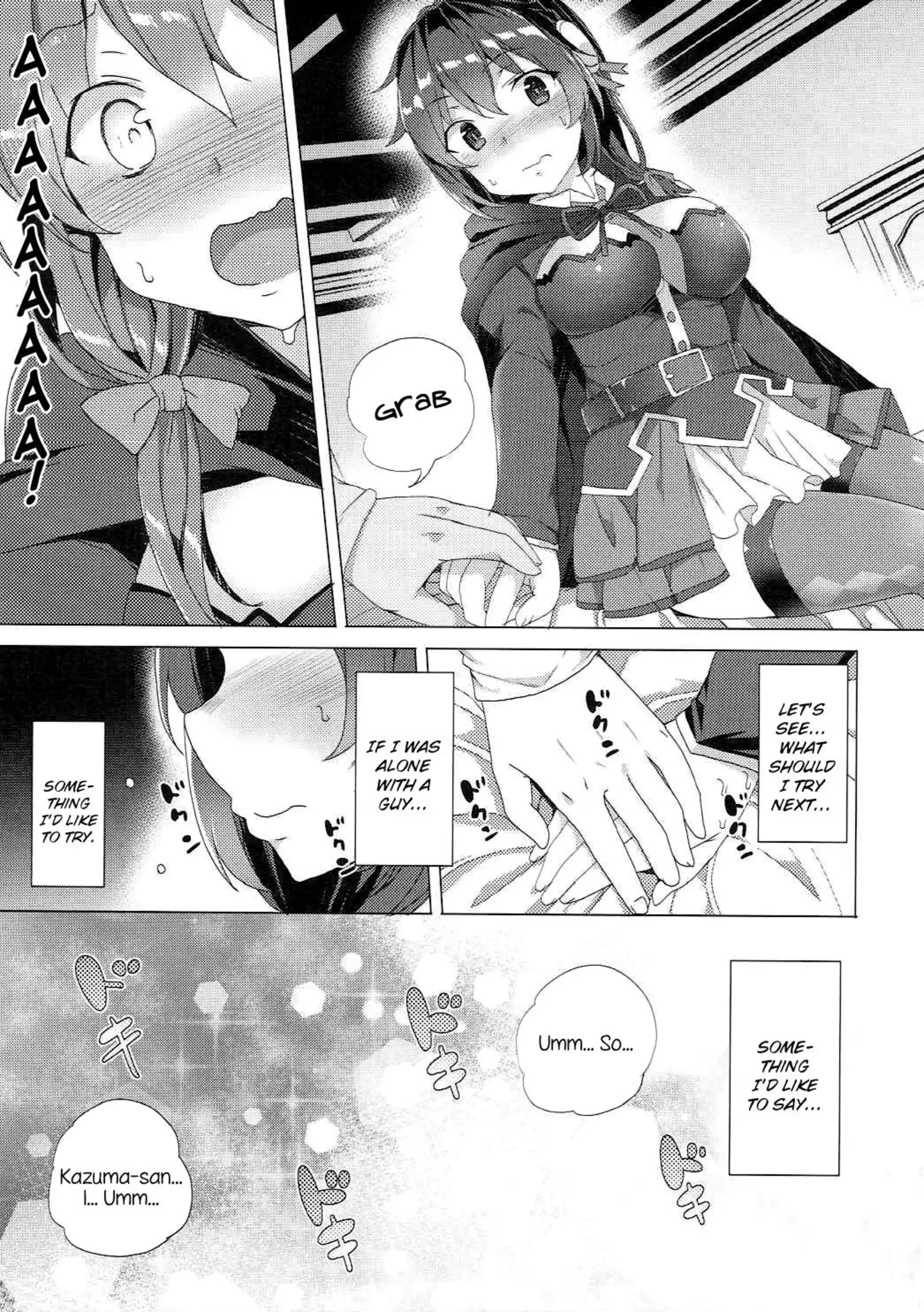 Threesome With These Wonderful Crimson Demon Girls! Threesome With These Wonderful Crimson Demon Girls! - Chapter 1 (Kono Subarashii Sekai ni Shukufuku wo!) page 10